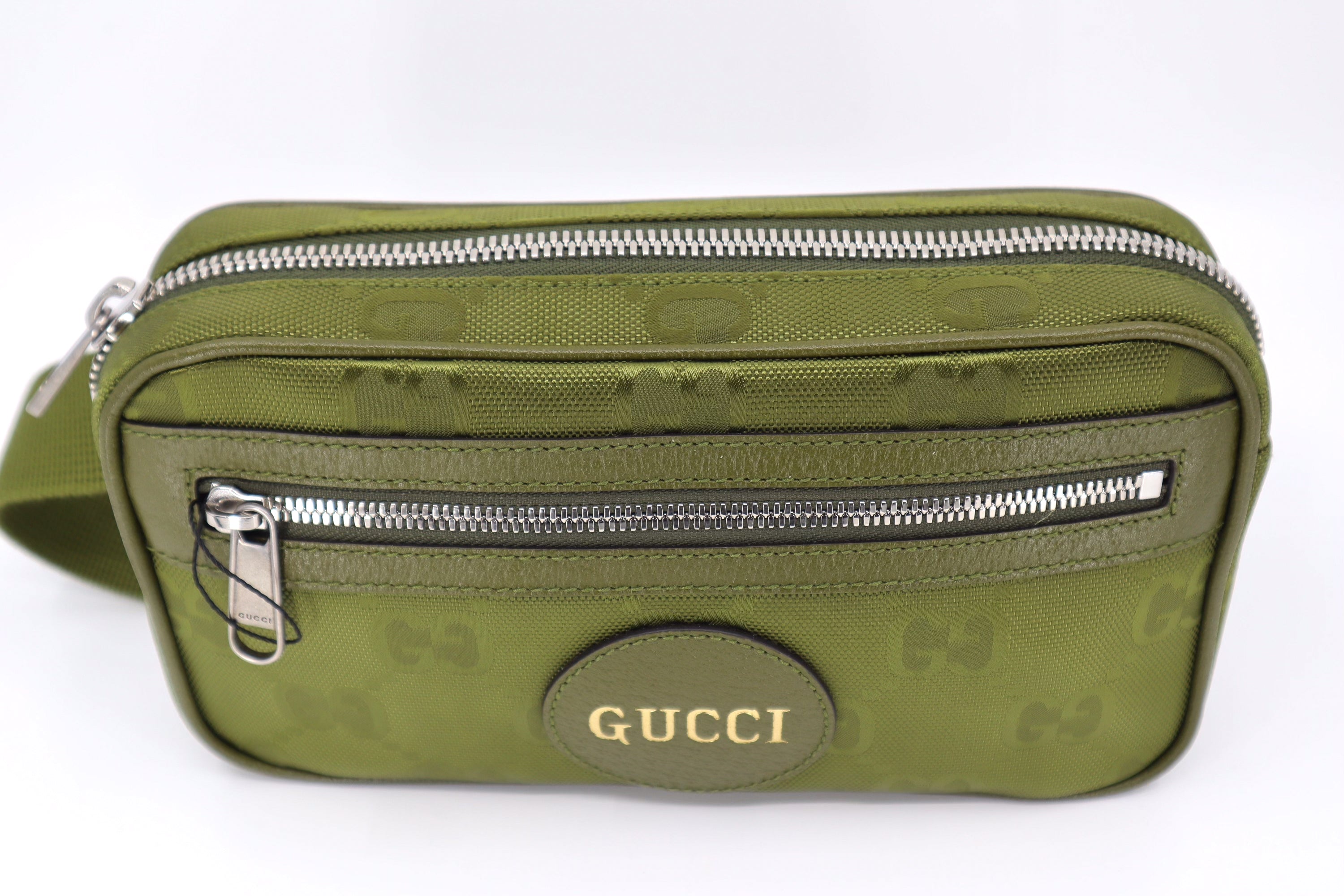 Gucci Off the Grid Belt Bag in Green