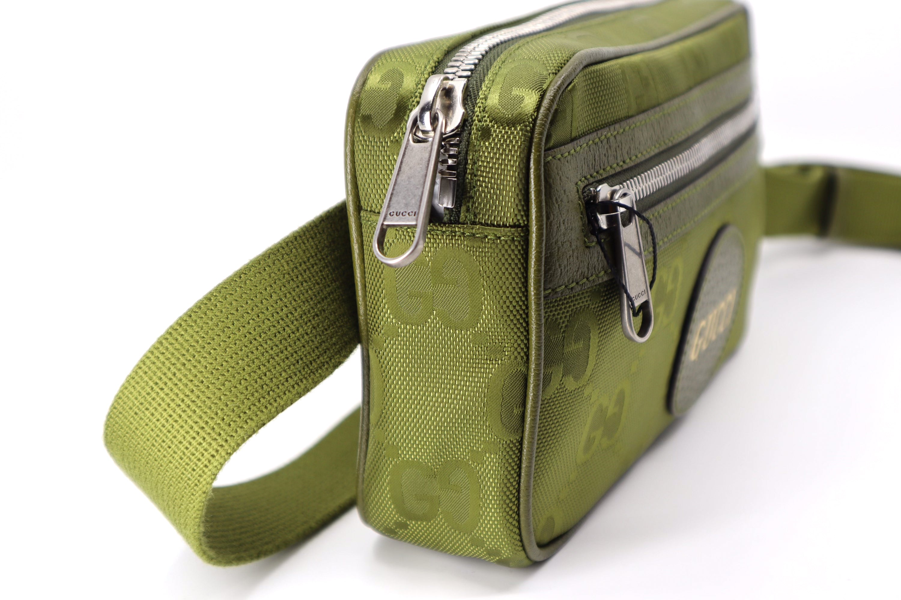 Gucci Off the Grid Belt Bag in Green