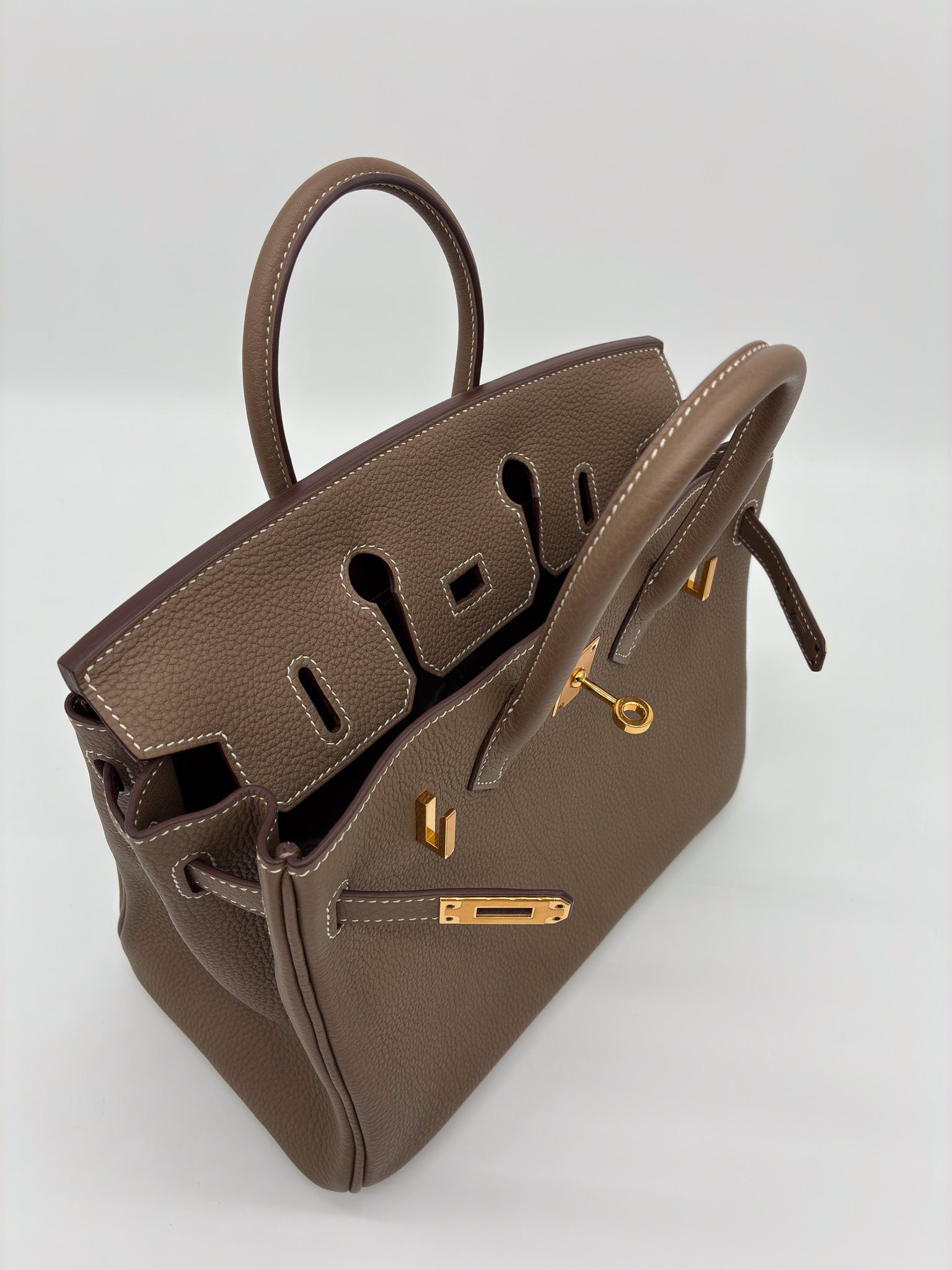 Hermes Togo Birkin 25 Etoupe