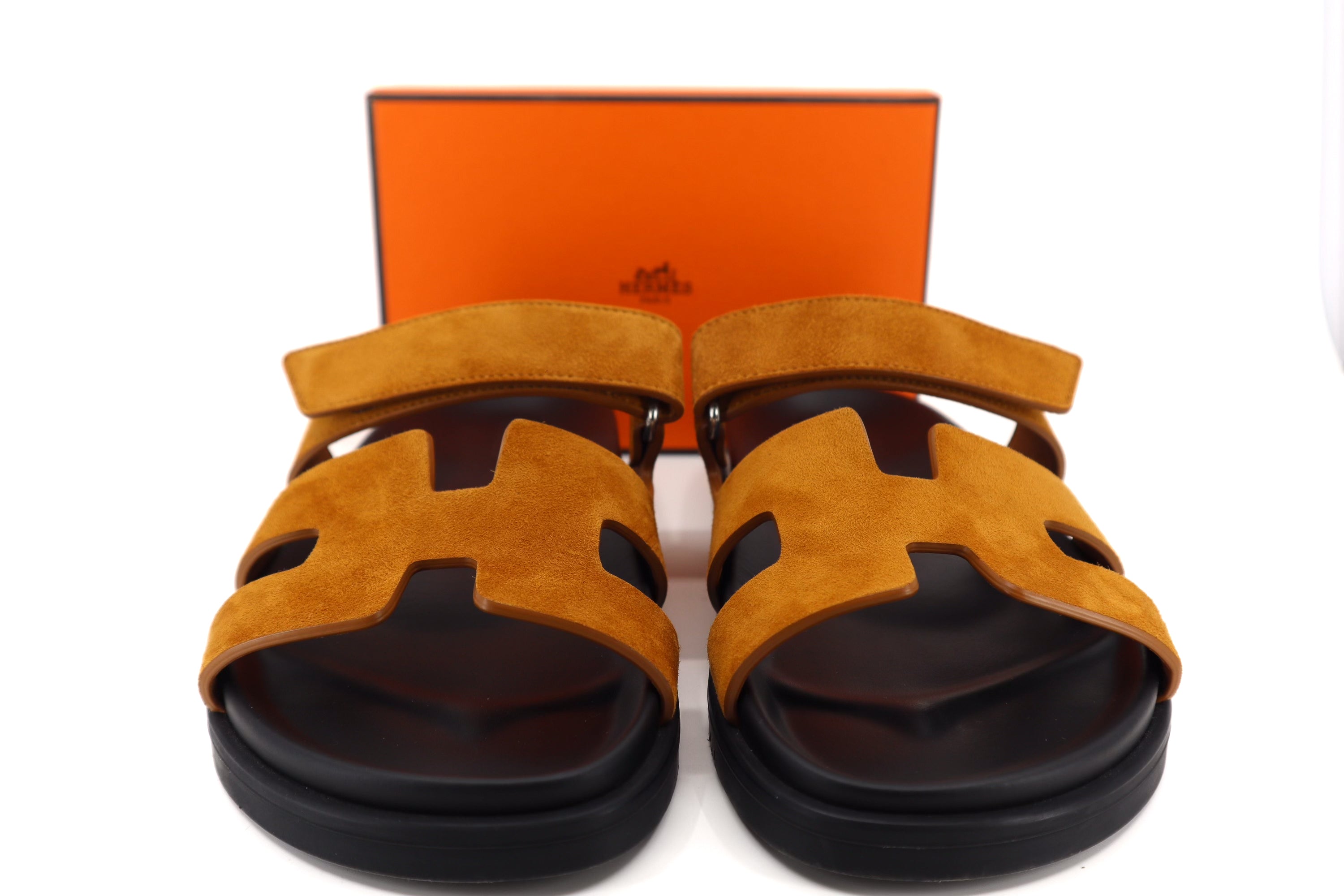 Hermes Chypre Sandal Suede