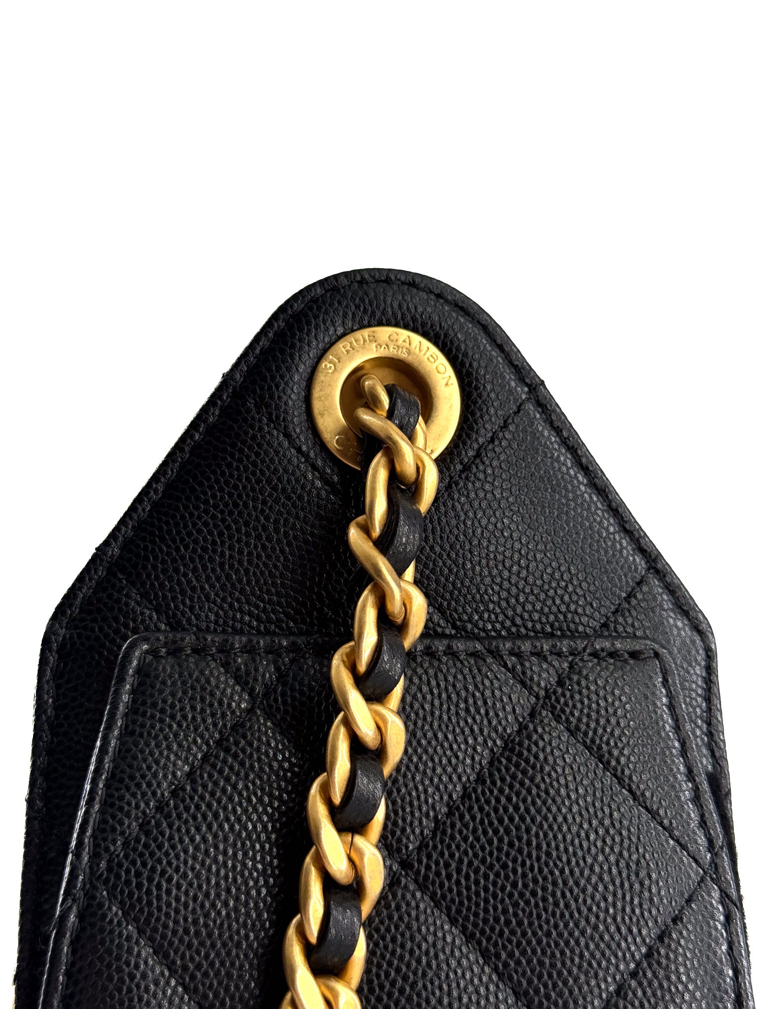 Chanel Caviar Quilted Mini Chanel 25 Handbag Black