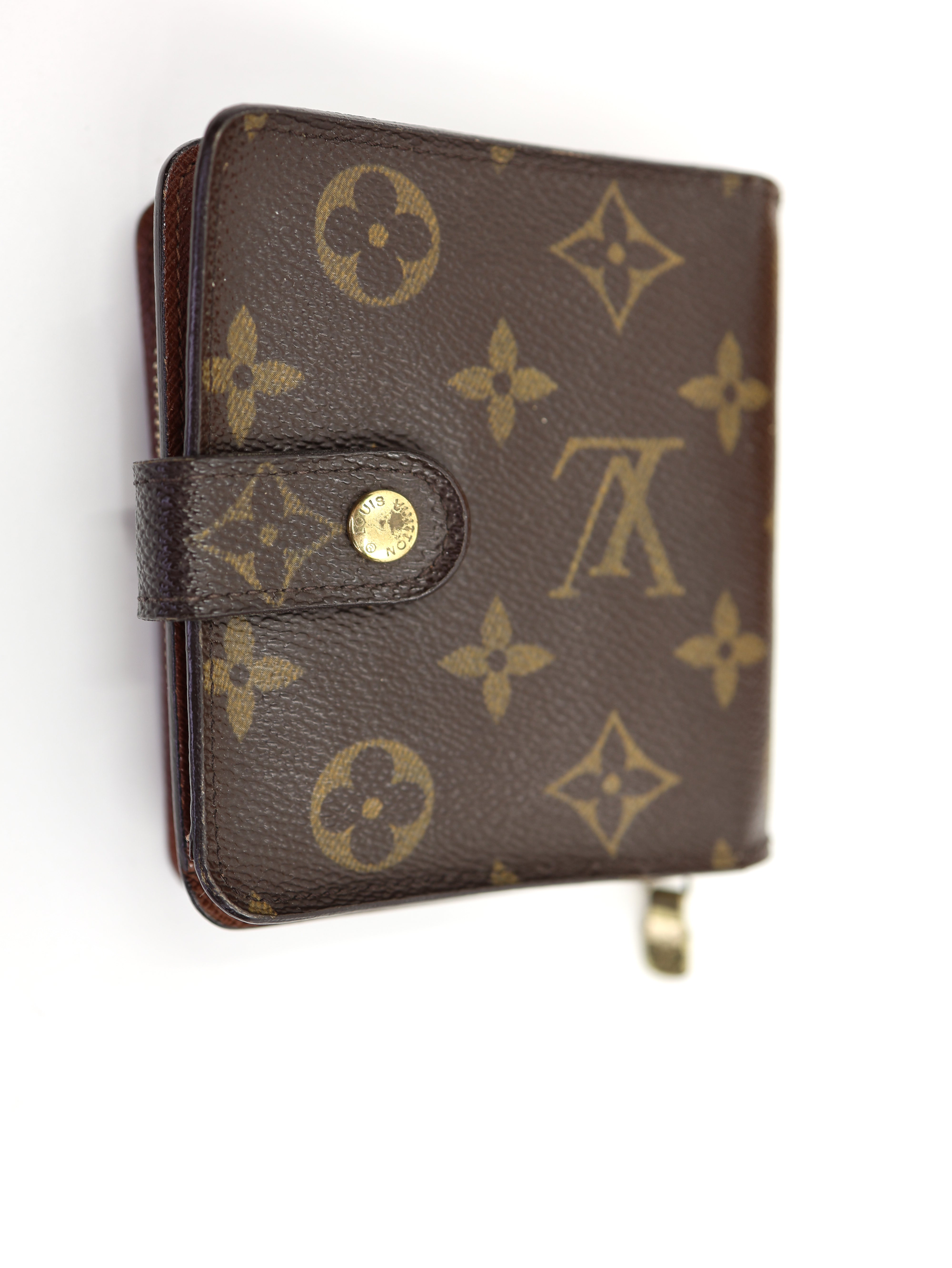 Louis Vuitton Compact Zippe Wallet Monogram Canvas