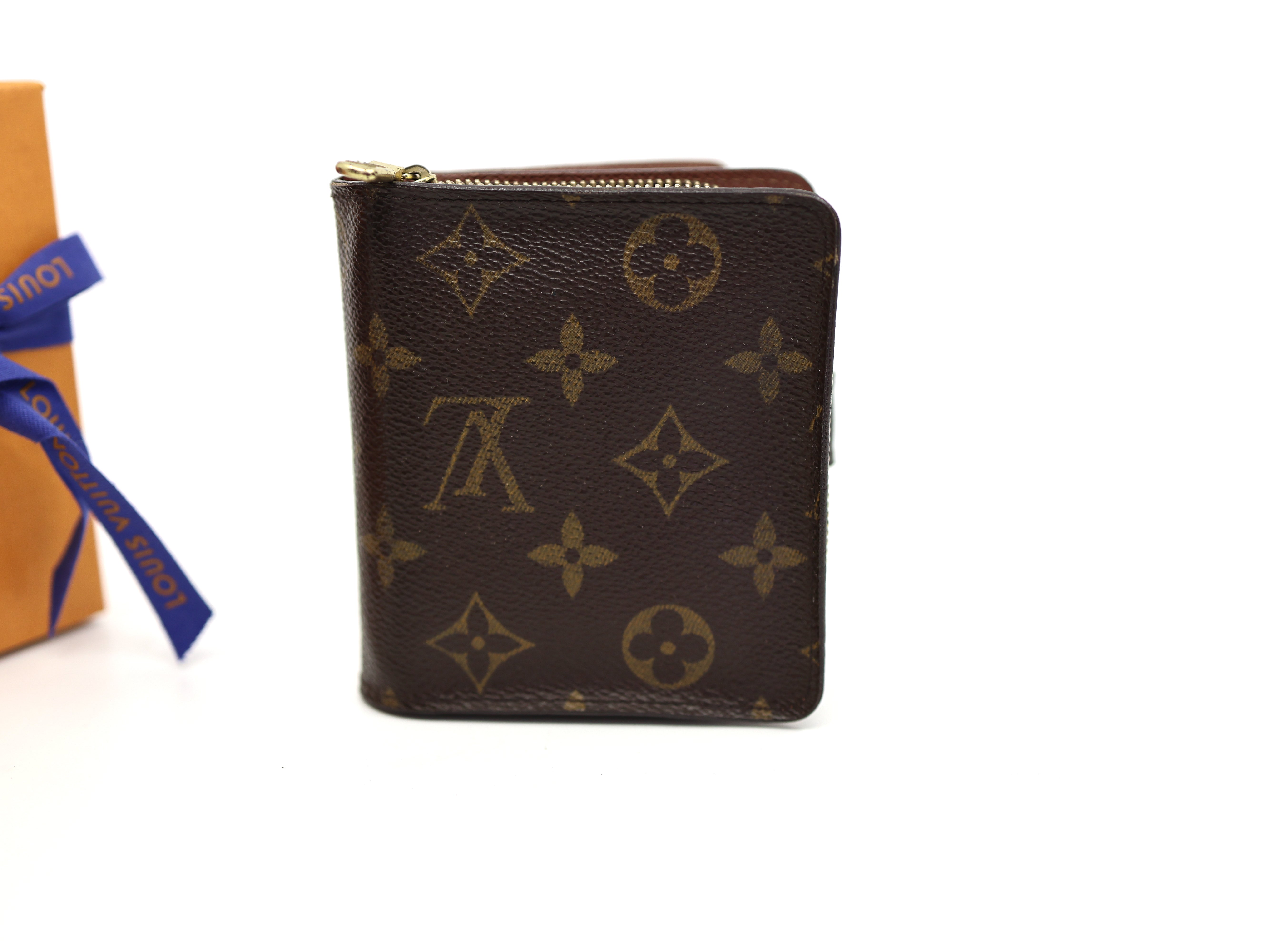 Louis Vuitton Compact Zippe Wallet Monogram Canvas