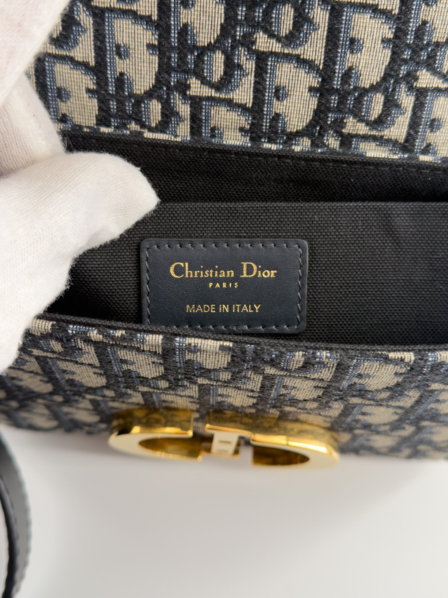 Christian Dior Oblique 30 Montaigne Crossbody Shoulder Bag