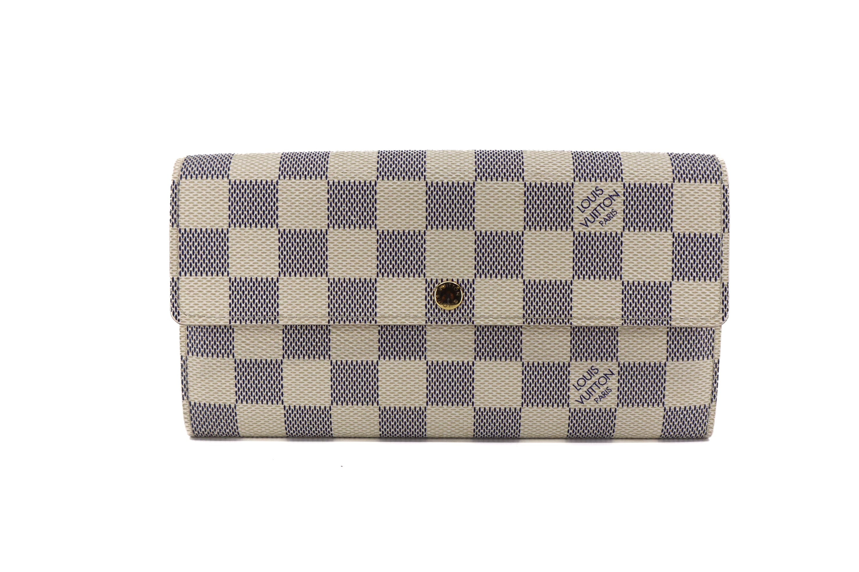 Louis Vuitton Sarah Wallet Damier Azur