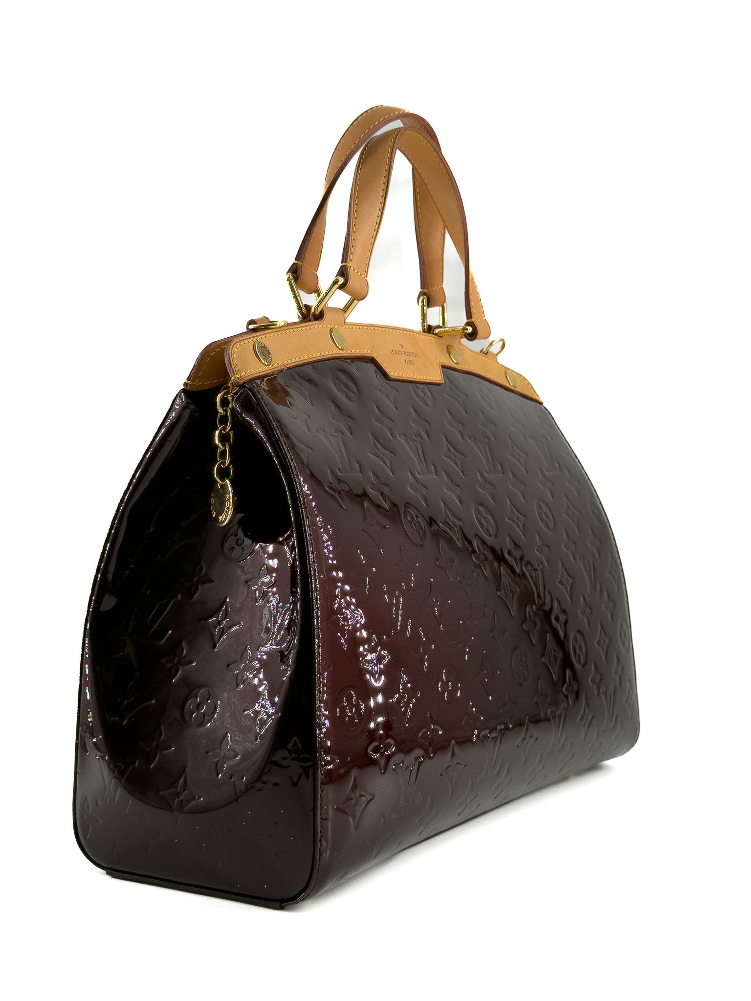 Louis Vuitton Brea Handbag Monogram Vernis GM tote bag