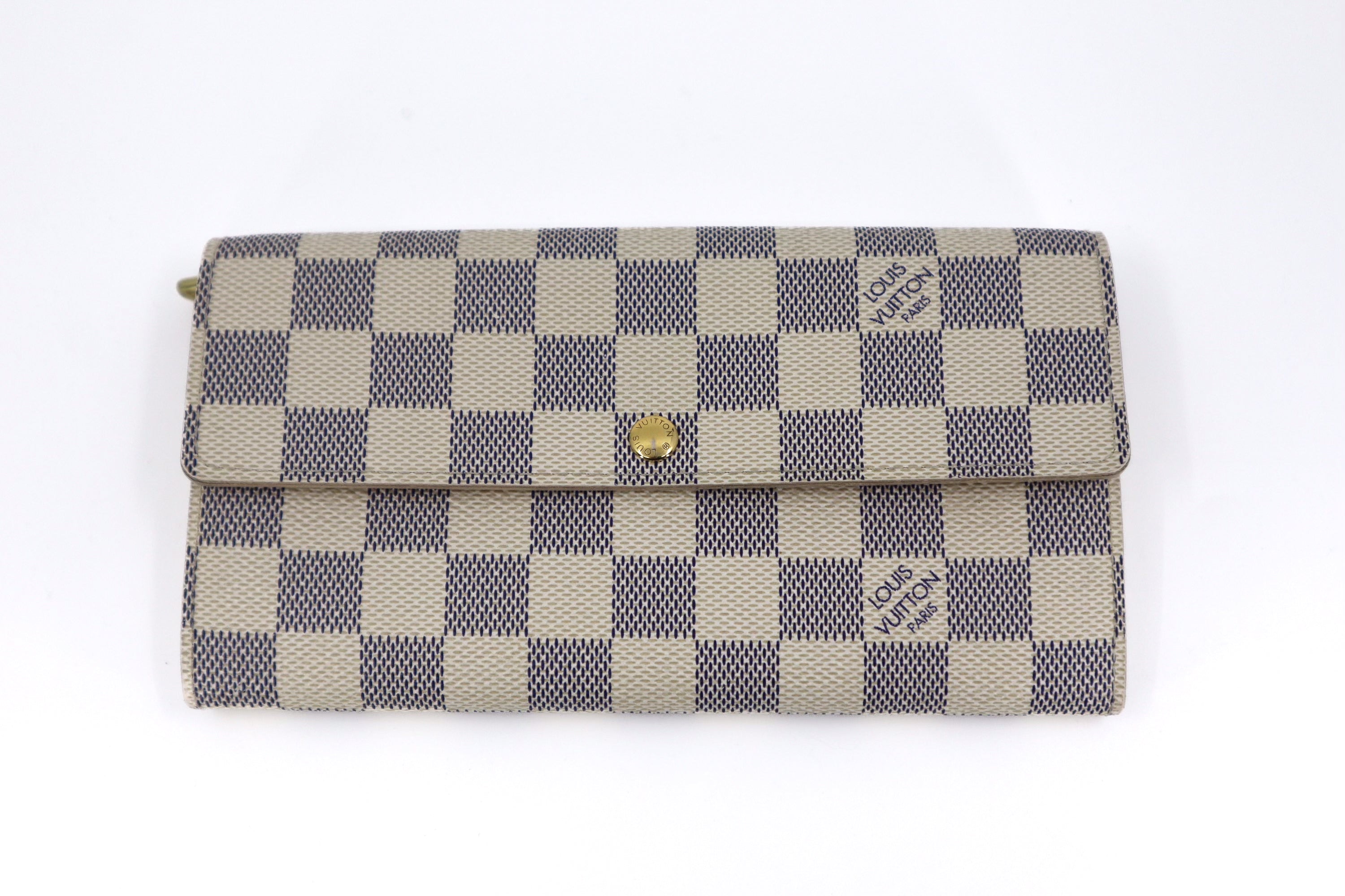 Louis Vuitton Sarah Wallet Damier Azur