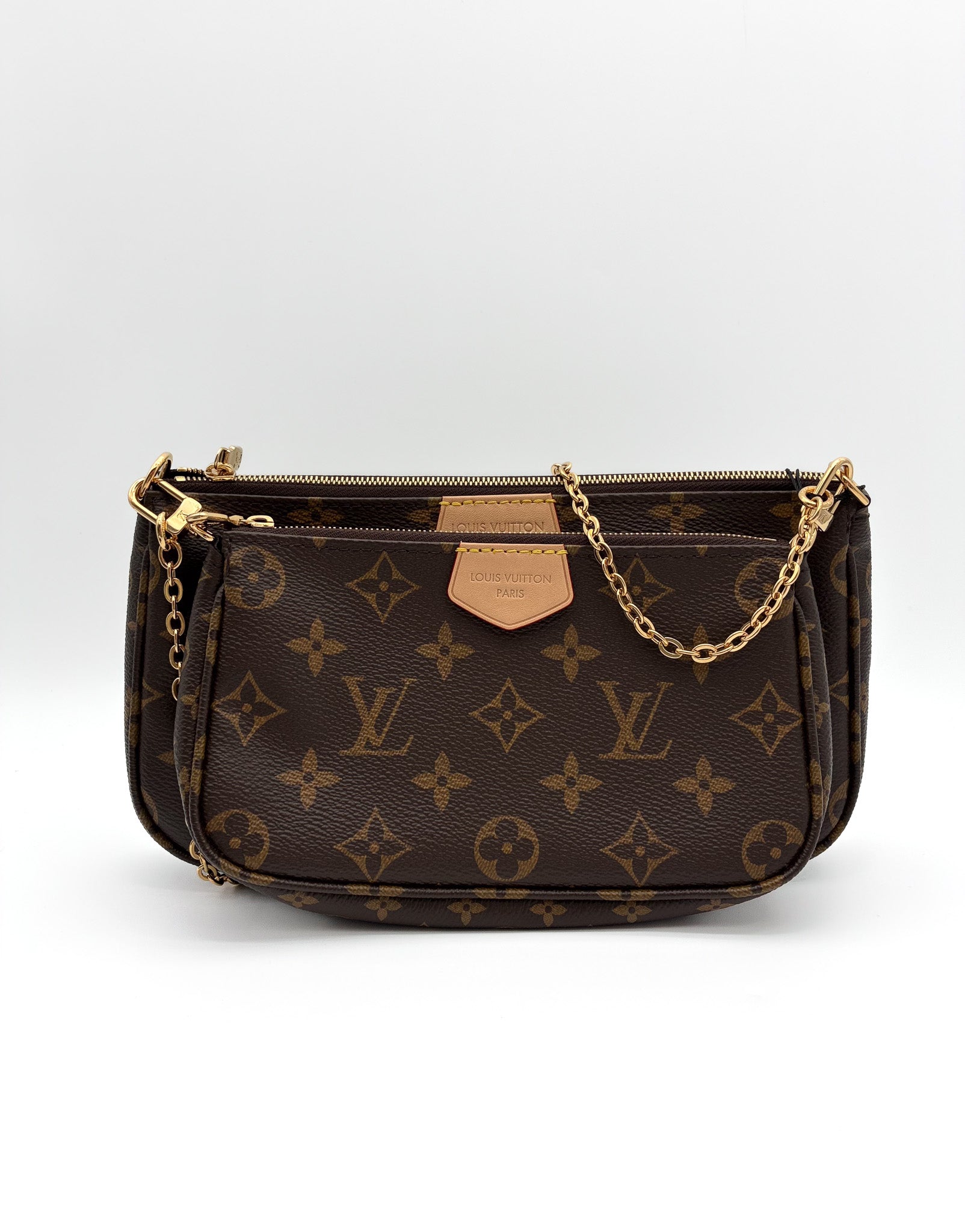 Louis Vuitton Multi Pochette Accessoires Mono Kaki