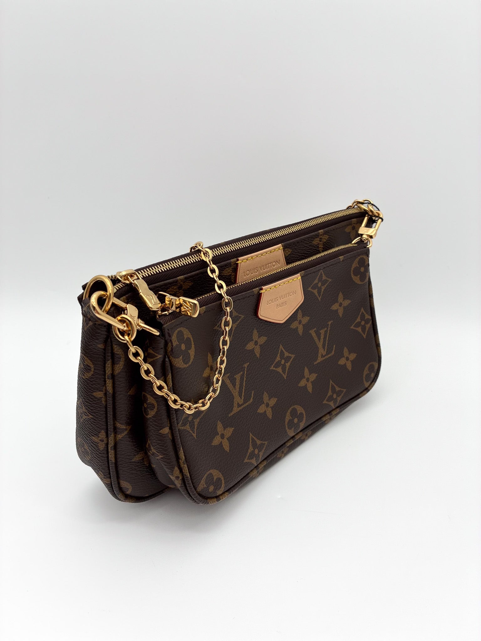 Louis Vuitton Multi Pochette Accessoires Mono Kaki