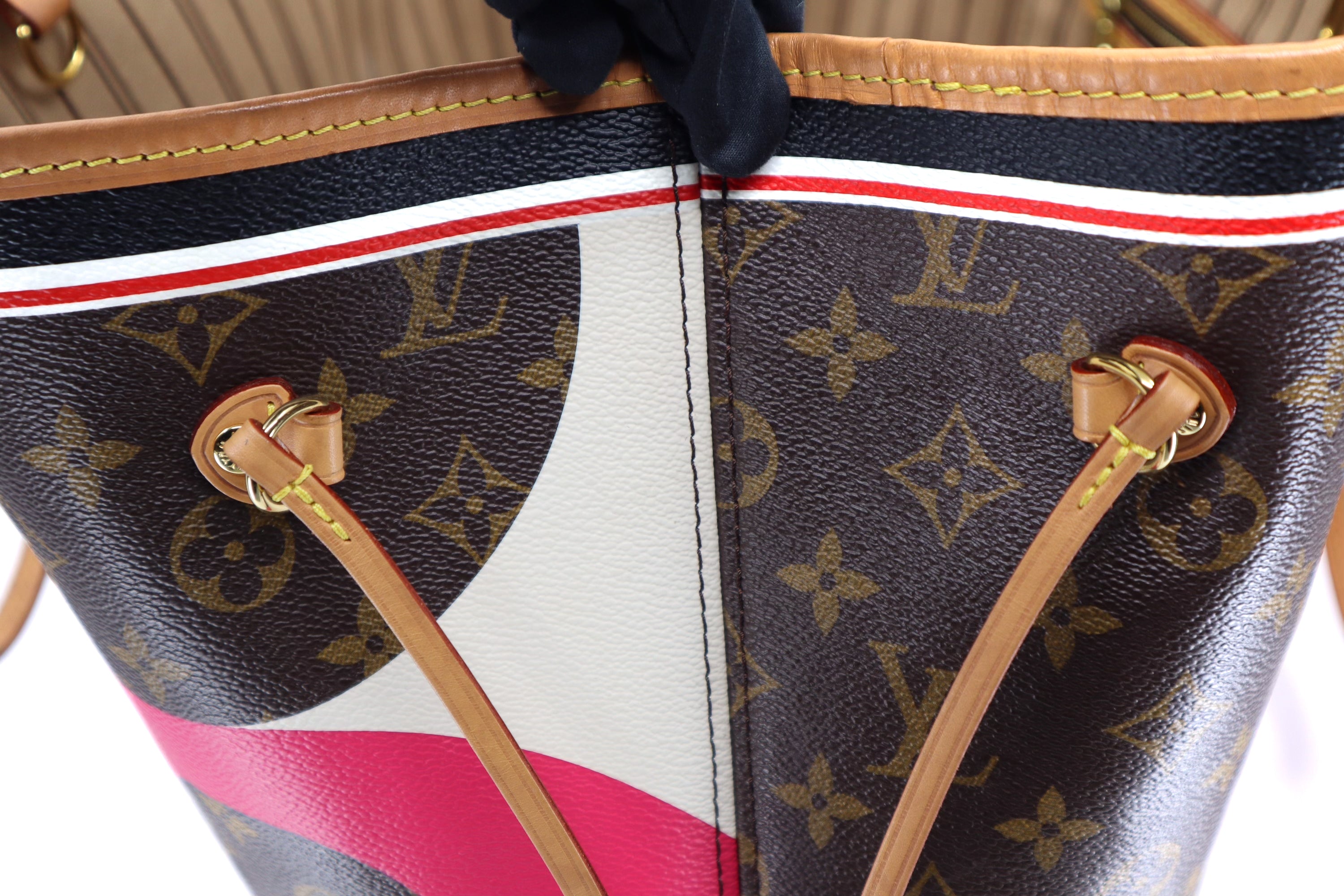 Louis Vuitton Neverfull MM Game On Monogram