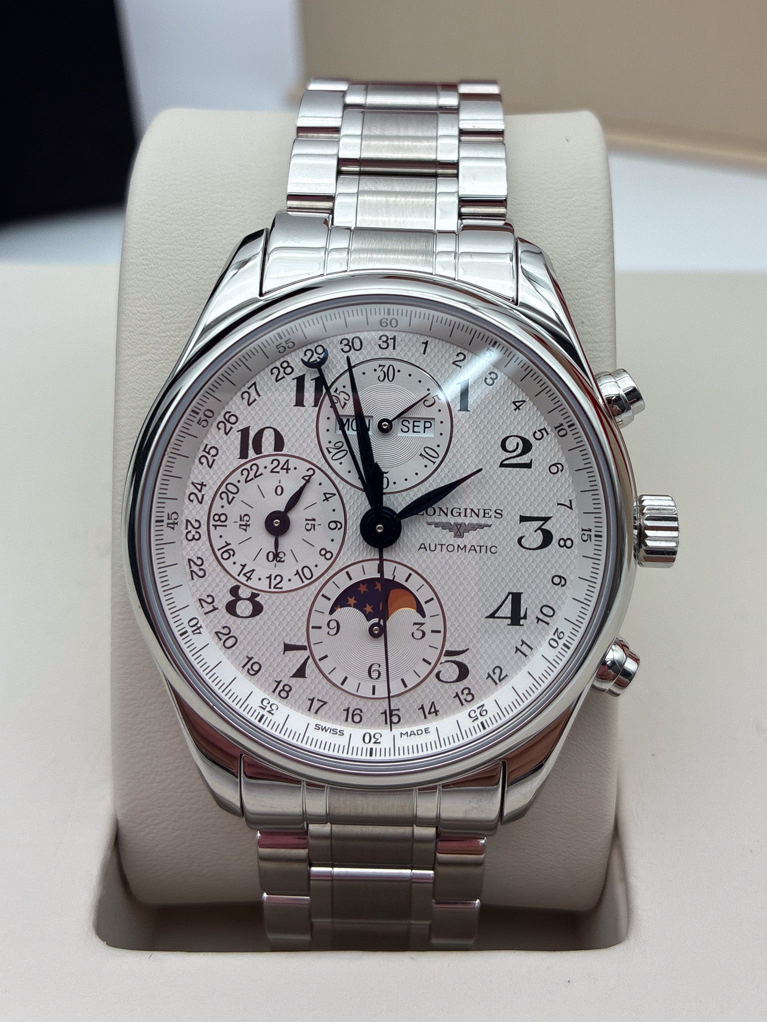 LONGINES MASTER COLLECTION CHRONO MOONPHASE 40MM