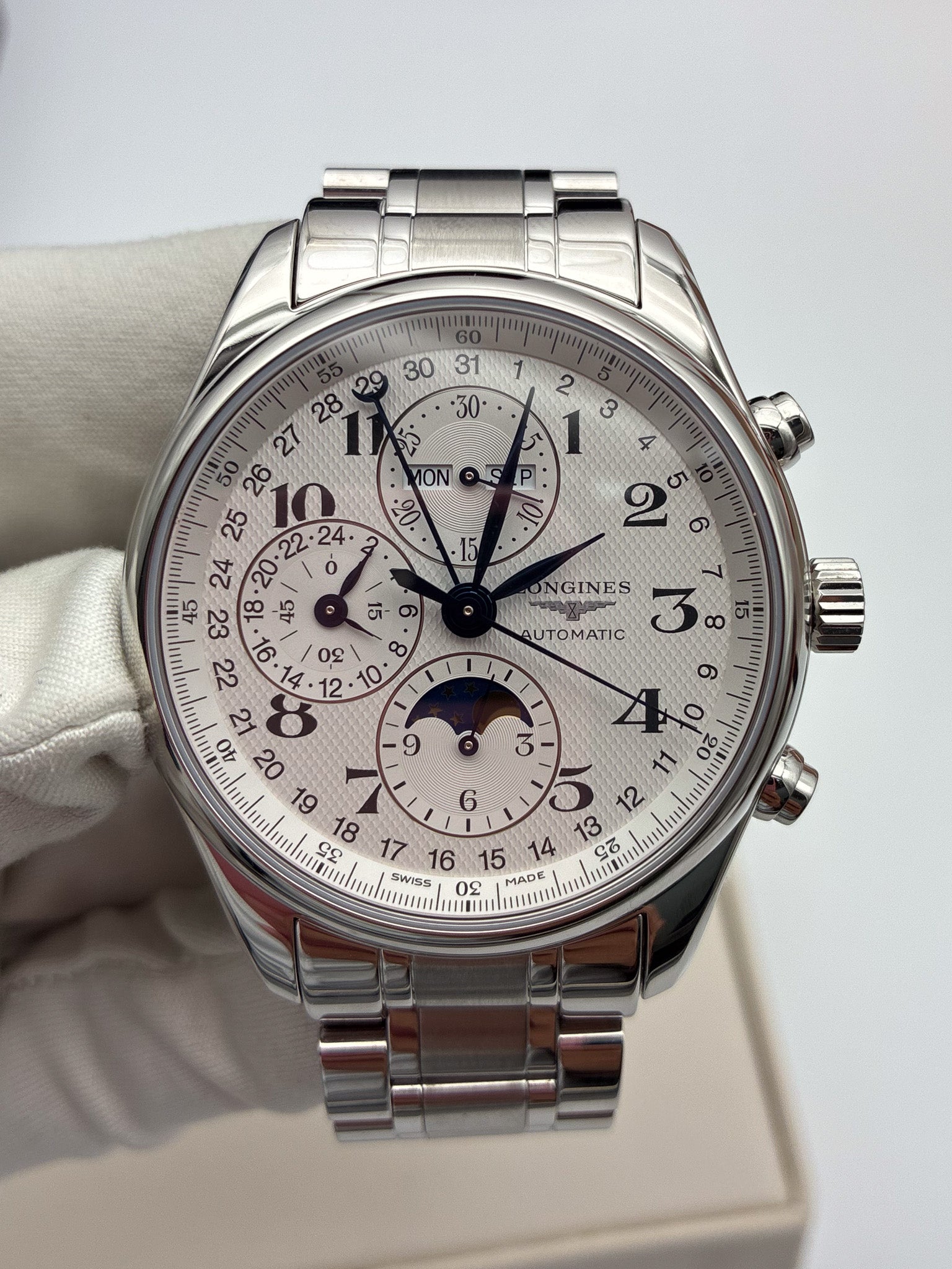 LONGINES MASTER COLLECTION CHRONO MOONPHASE 40MM