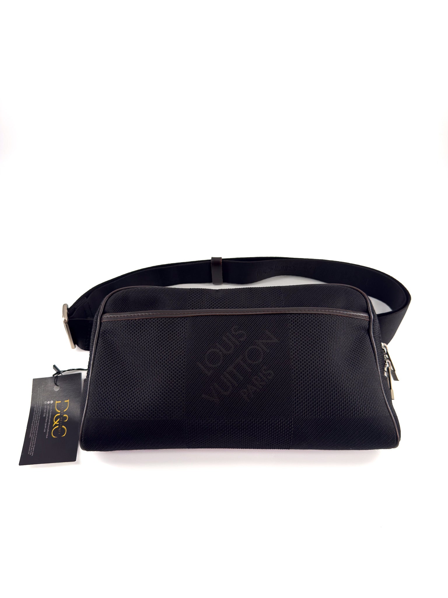 Louis Vuitton Black Damier Geant Acrobate Waist Bag