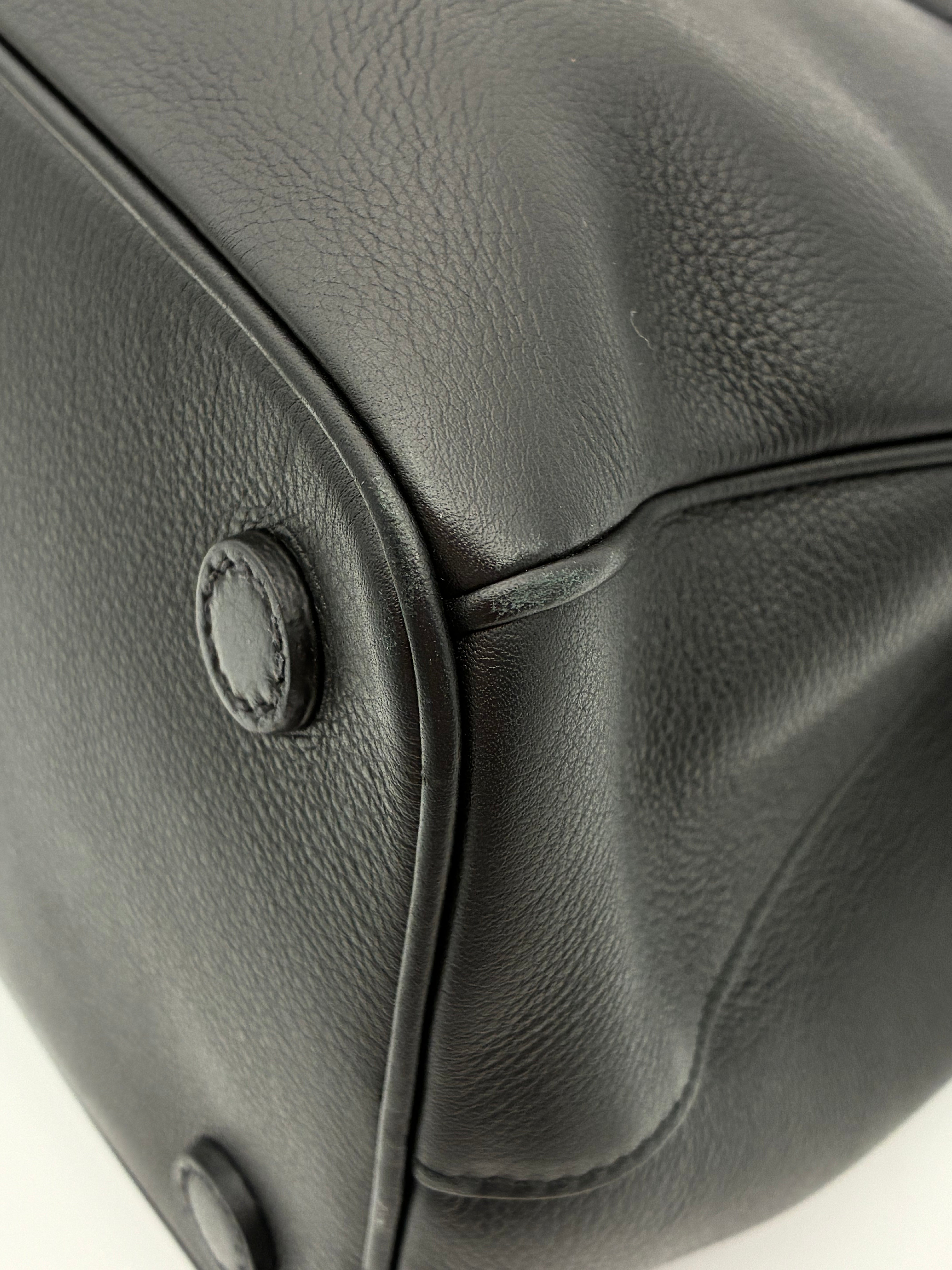 Prada Medium Galleria Tote leather Black