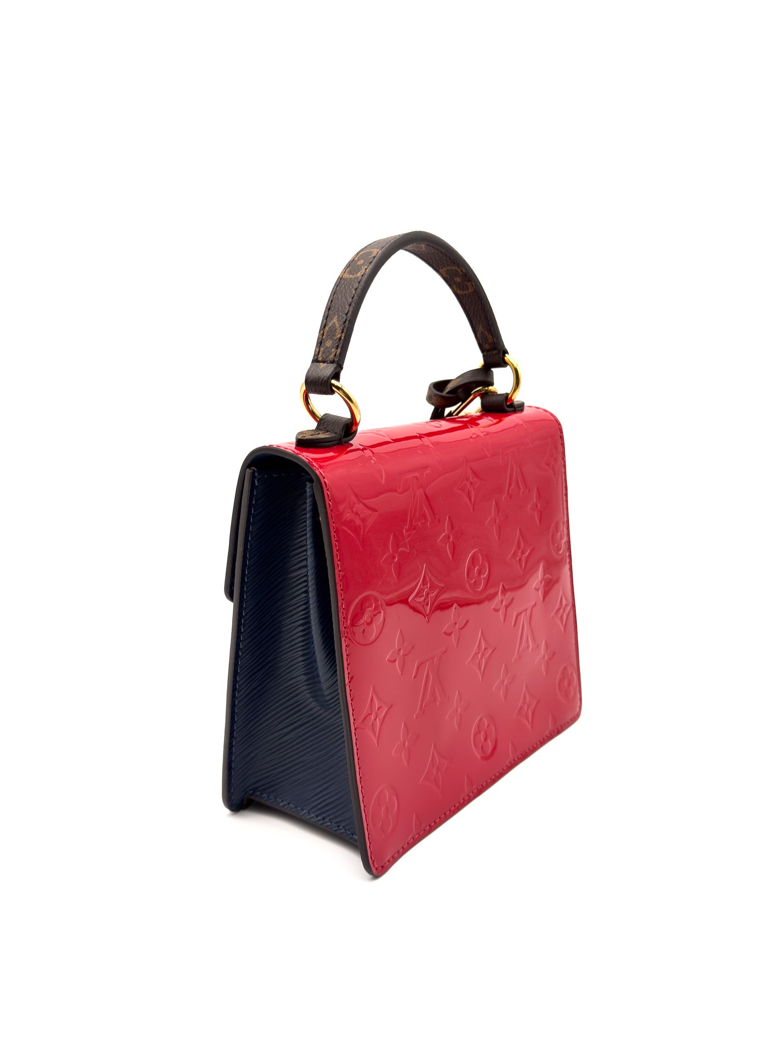 Louis Vuitton Vernis Epi Monogram Spring Street Scarlet