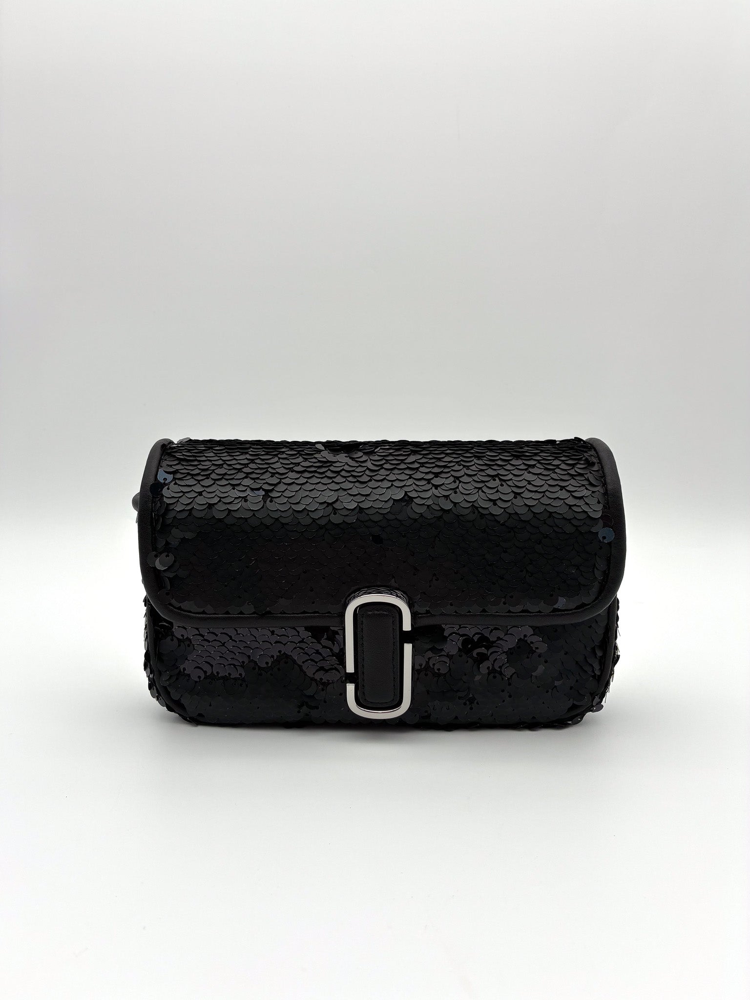 Marc Jacobs The Mini J Marc Shoulder Women's Black Sequined