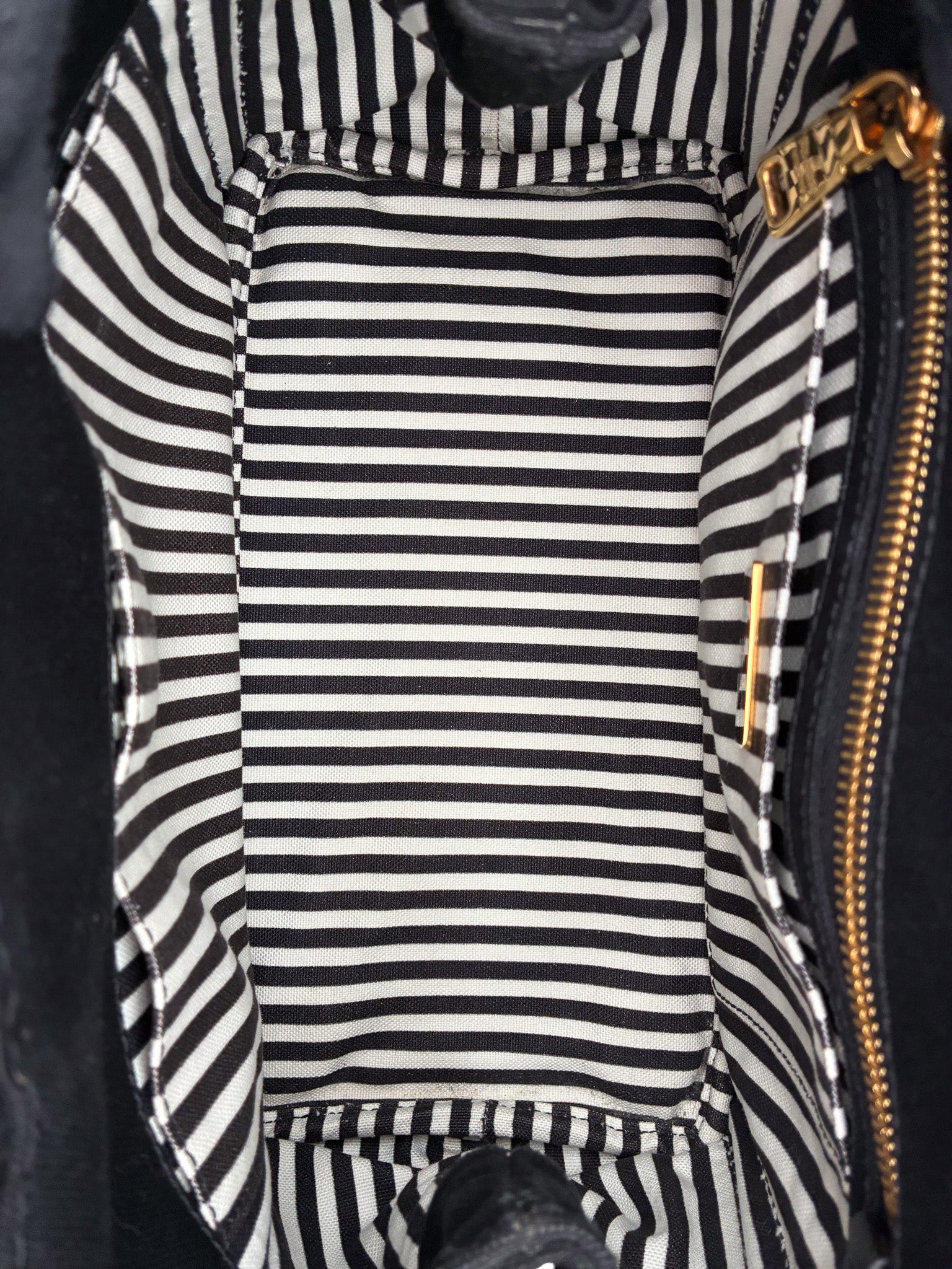 PRADA Small Canvas Canapa Logo Tote