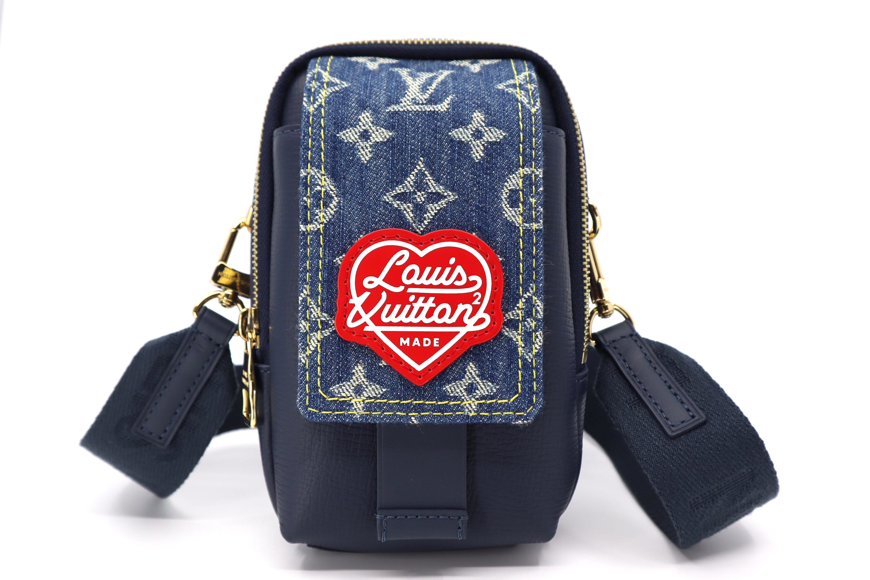 Louis Vuitton x Nigo Flap Double Phone Pouch