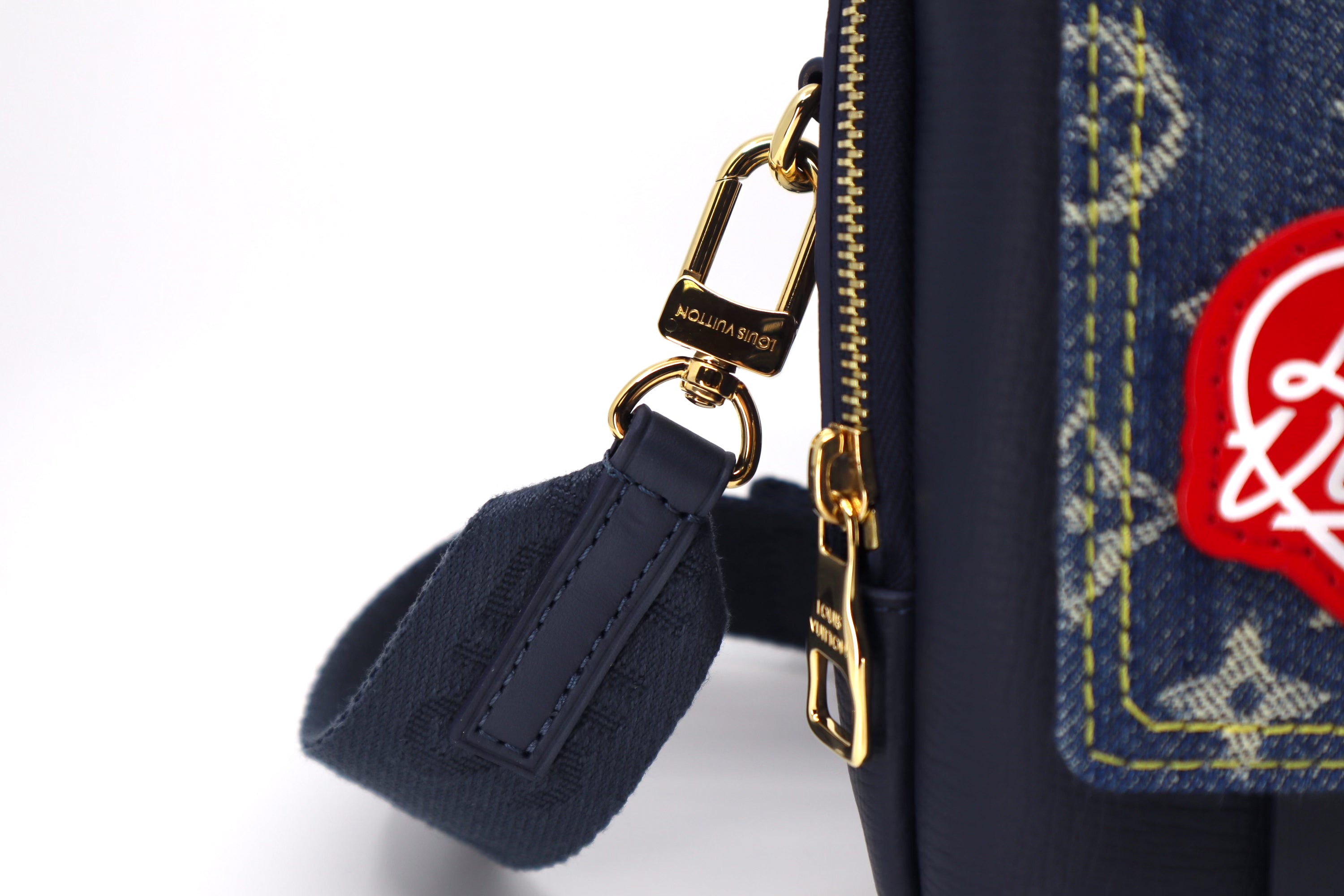 Louis Vuitton x Nigo Flap Double Phone Pouch