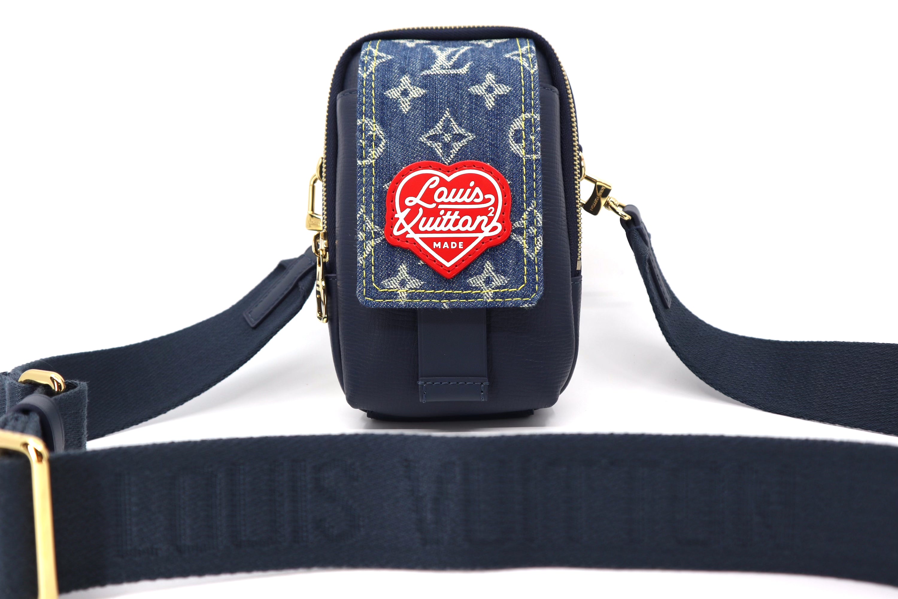 Louis Vuitton x Nigo Flap Double Phone Pouch