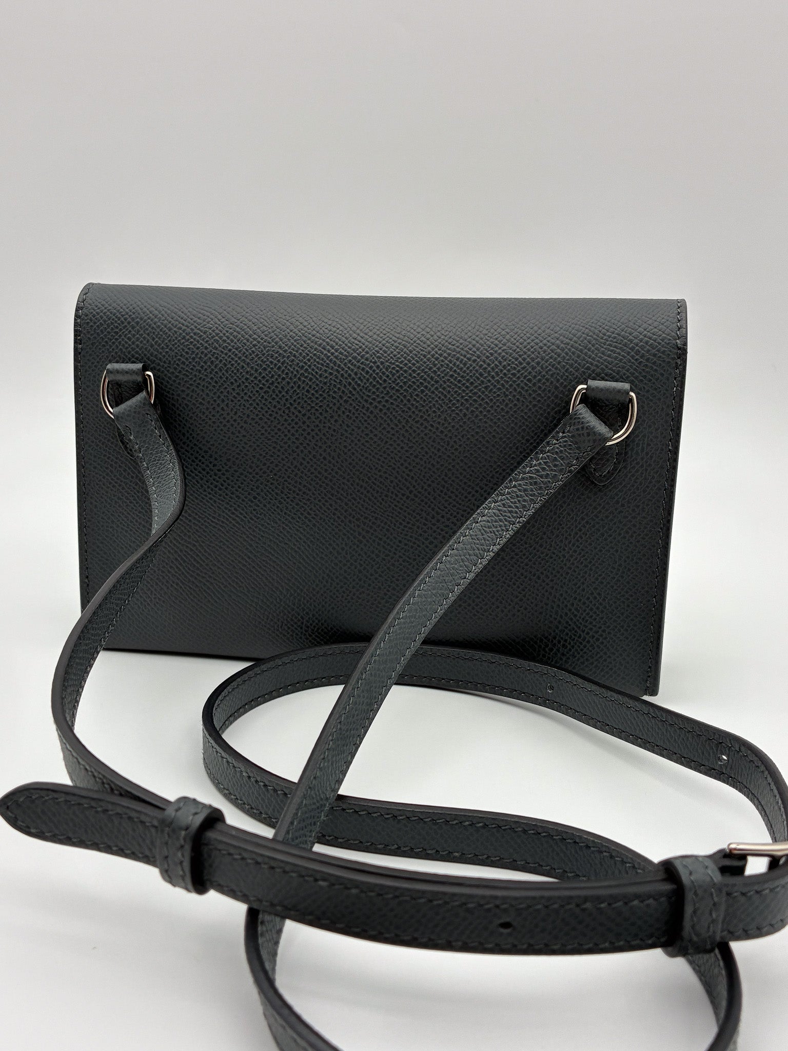 Hermes Epsom Hermesnap Wallet Gris Meyer