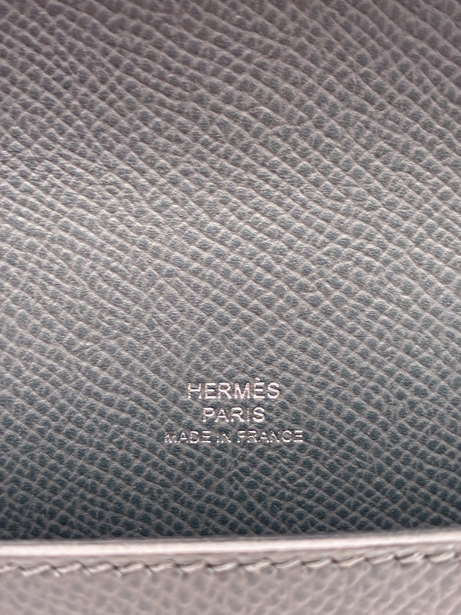 Hermes Epsom Hermesnap Wallet Gris Meyer