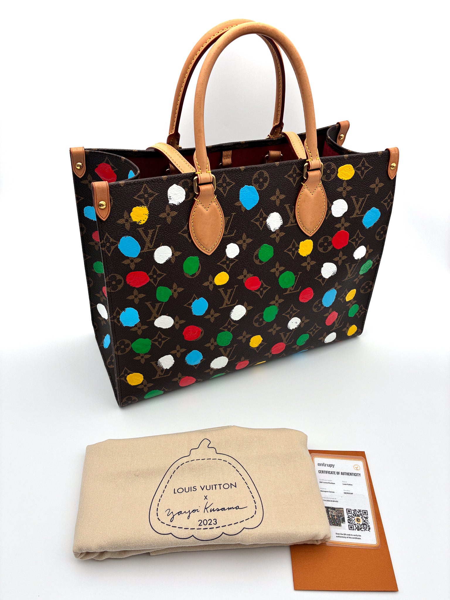 Louis Vuitton LV X YK Monogram Onthego MM Multicolor