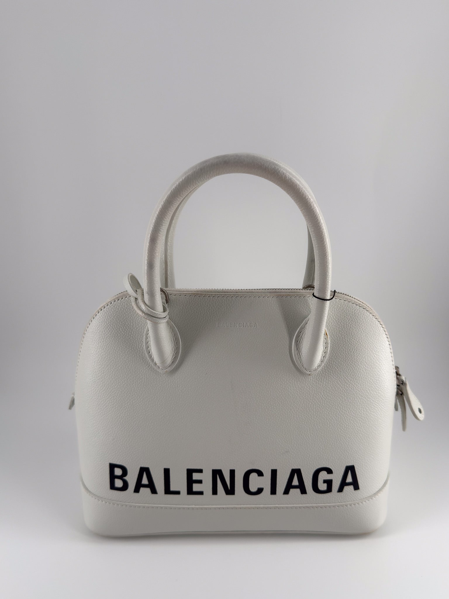 Balenciaga  Small Leather Ville Top Handle Bag