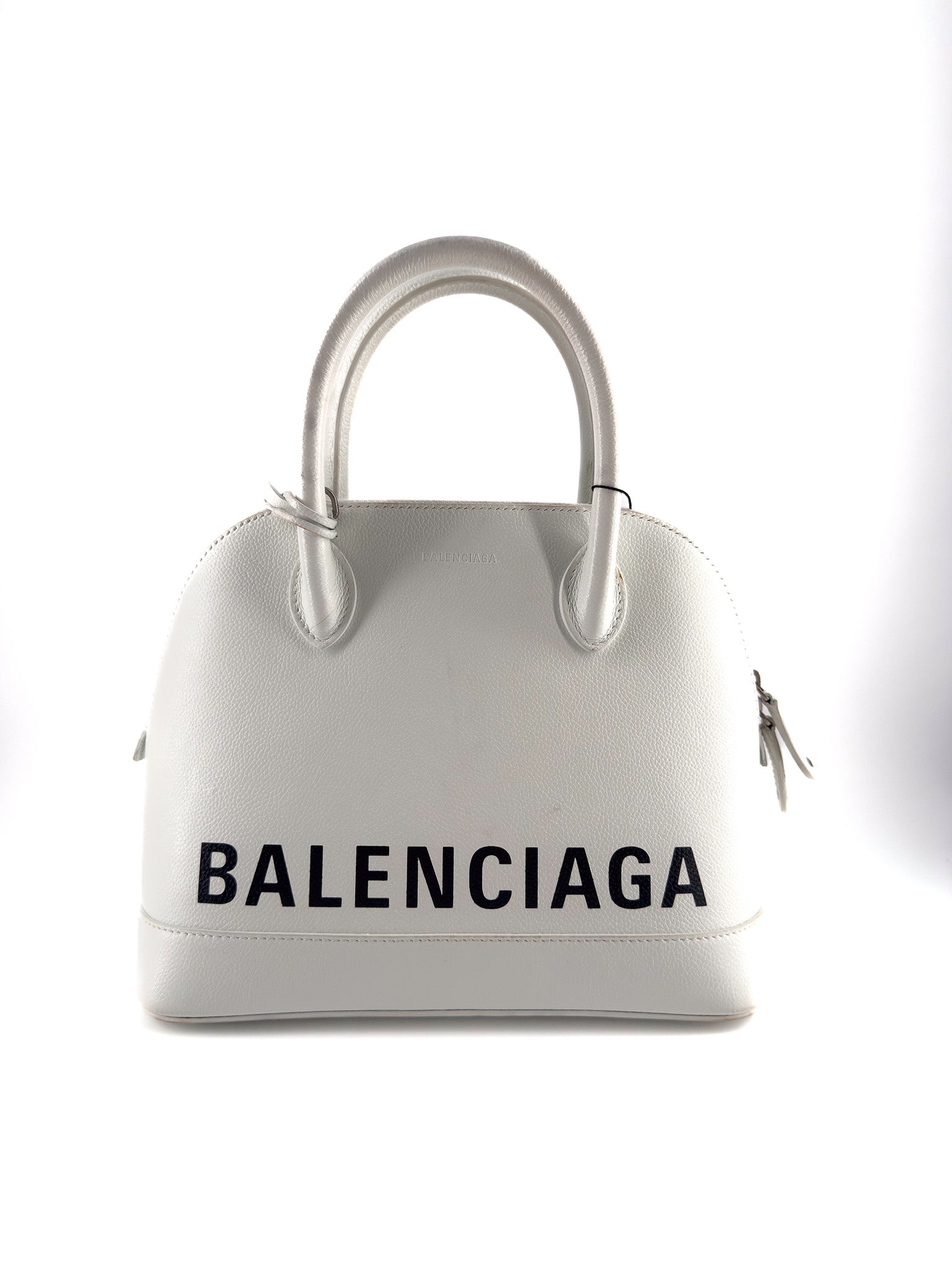 Balenciaga  Small Leather Ville Top Handle Bag