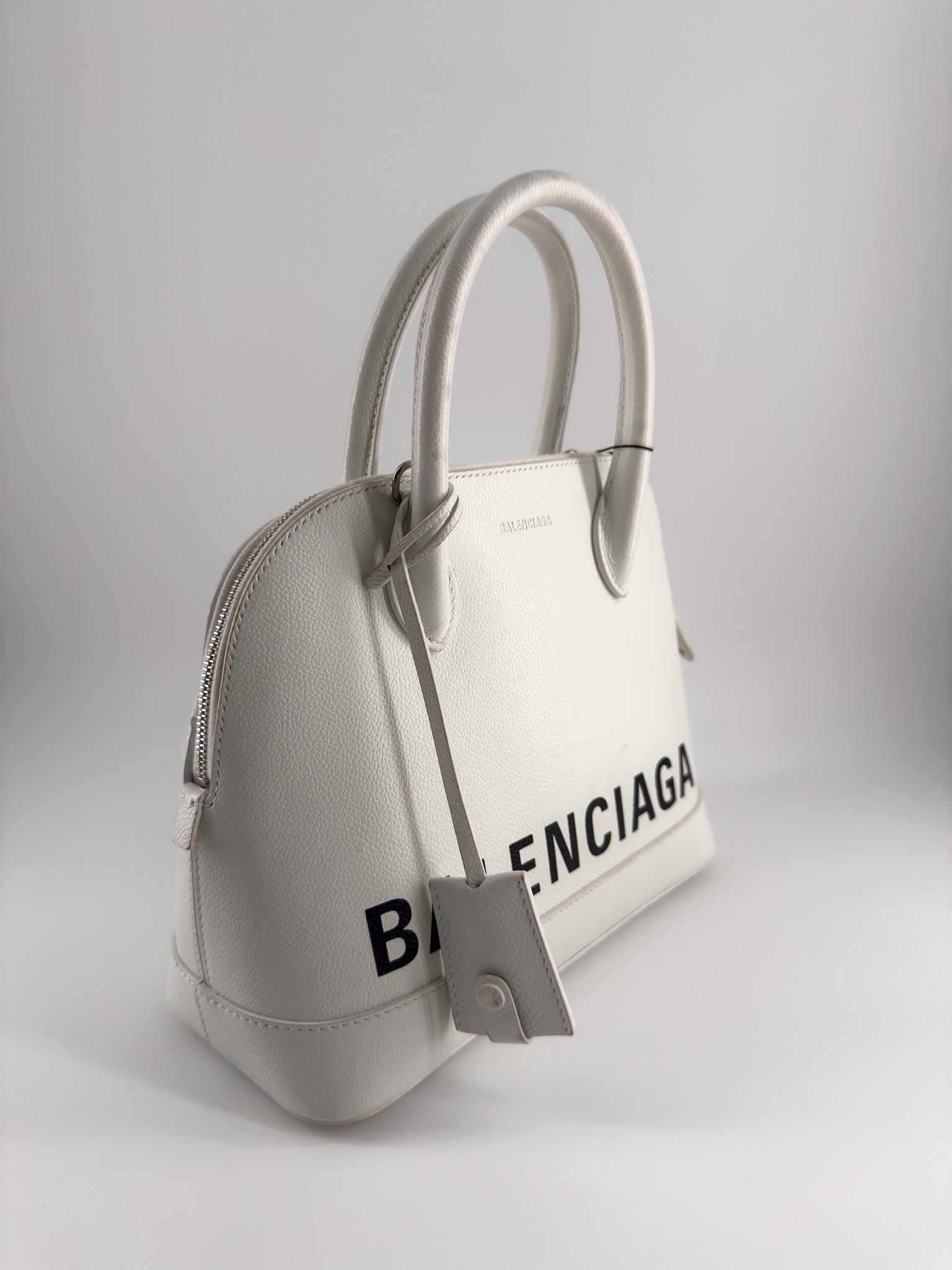 Balenciaga  Small Leather Ville Top Handle Bag