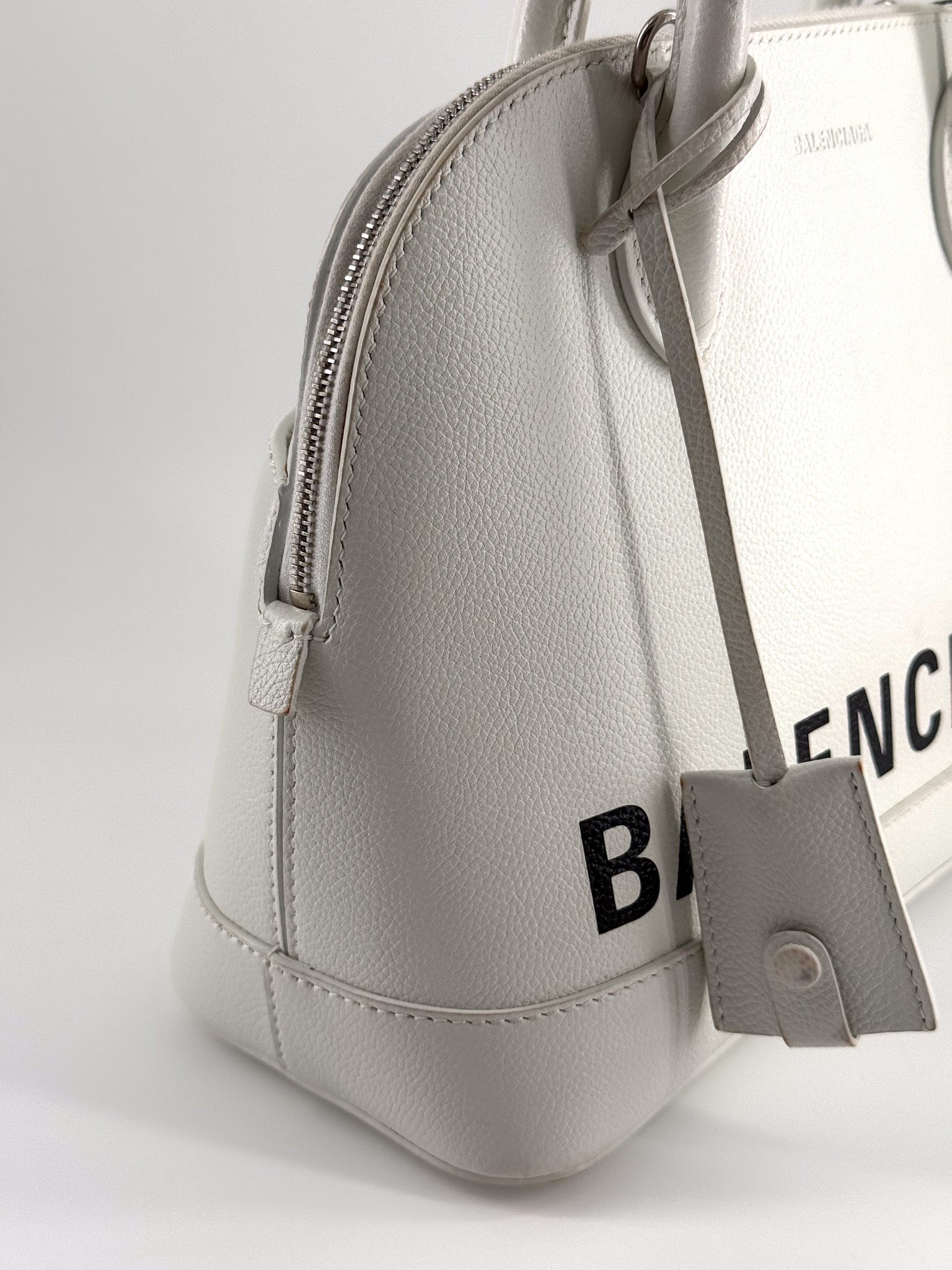 Balenciaga  Small Leather Ville Top Handle Bag