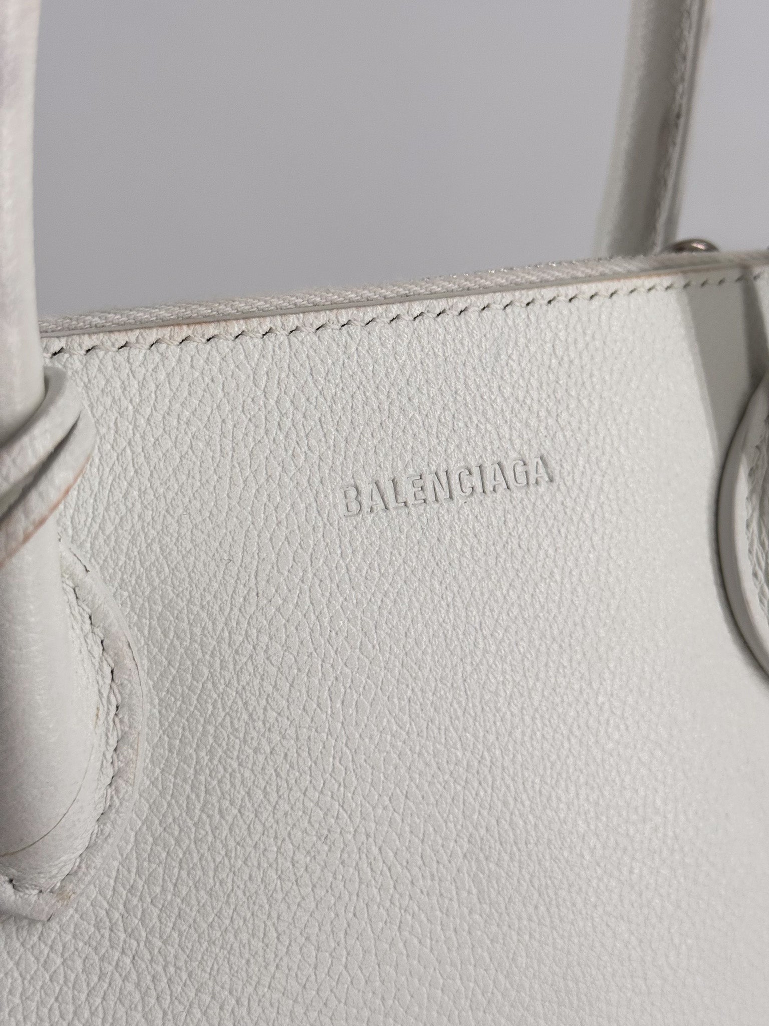 Balenciaga  Small Leather Ville Top Handle Bag