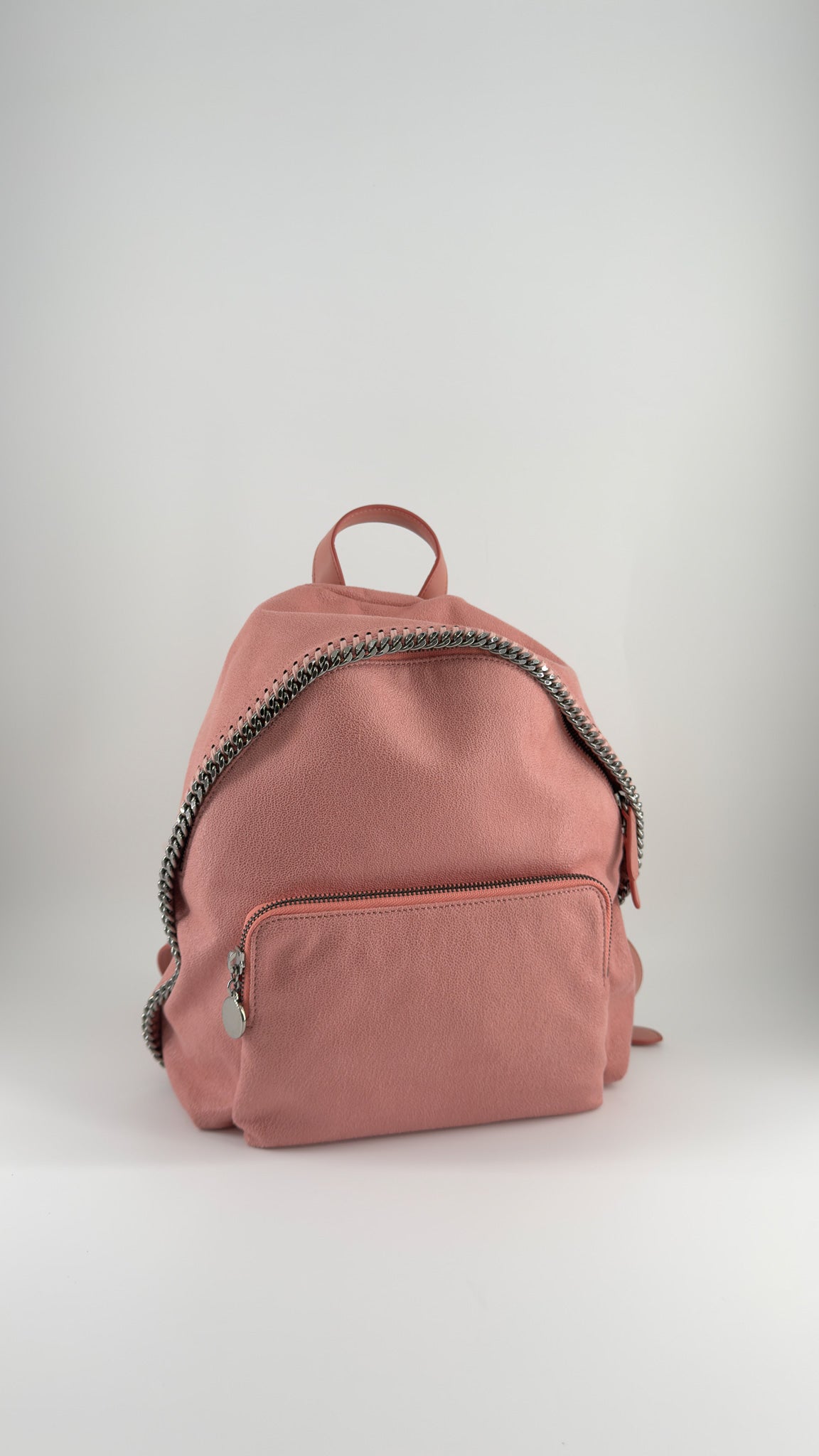 Stella McCartney  Vegetarian Suede Backpack Pink