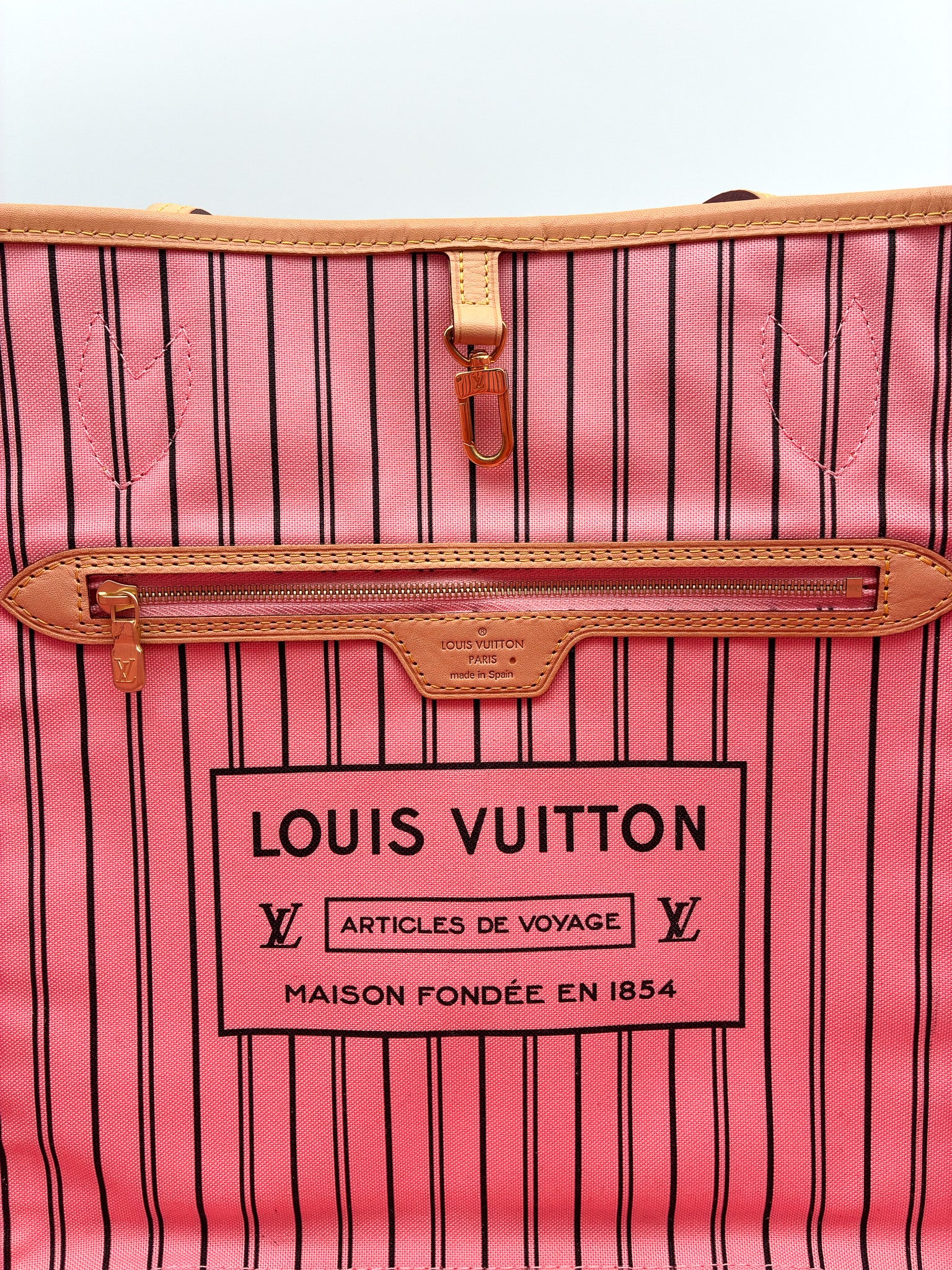 Louis Vuitton Jungle Tots Neverfull MM Tote