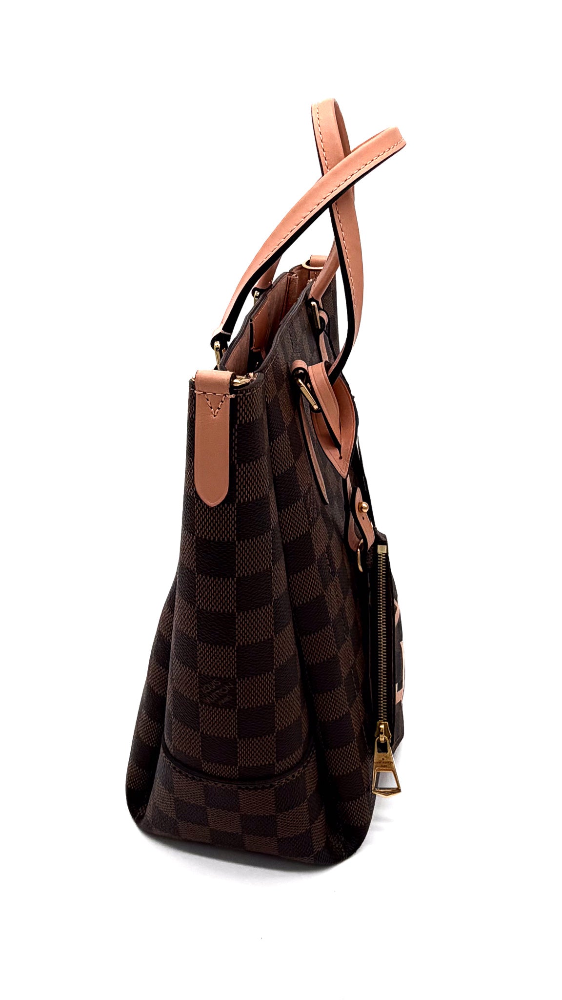 Louis Vuitton Damier Ebene Belmont PM Venus Pink