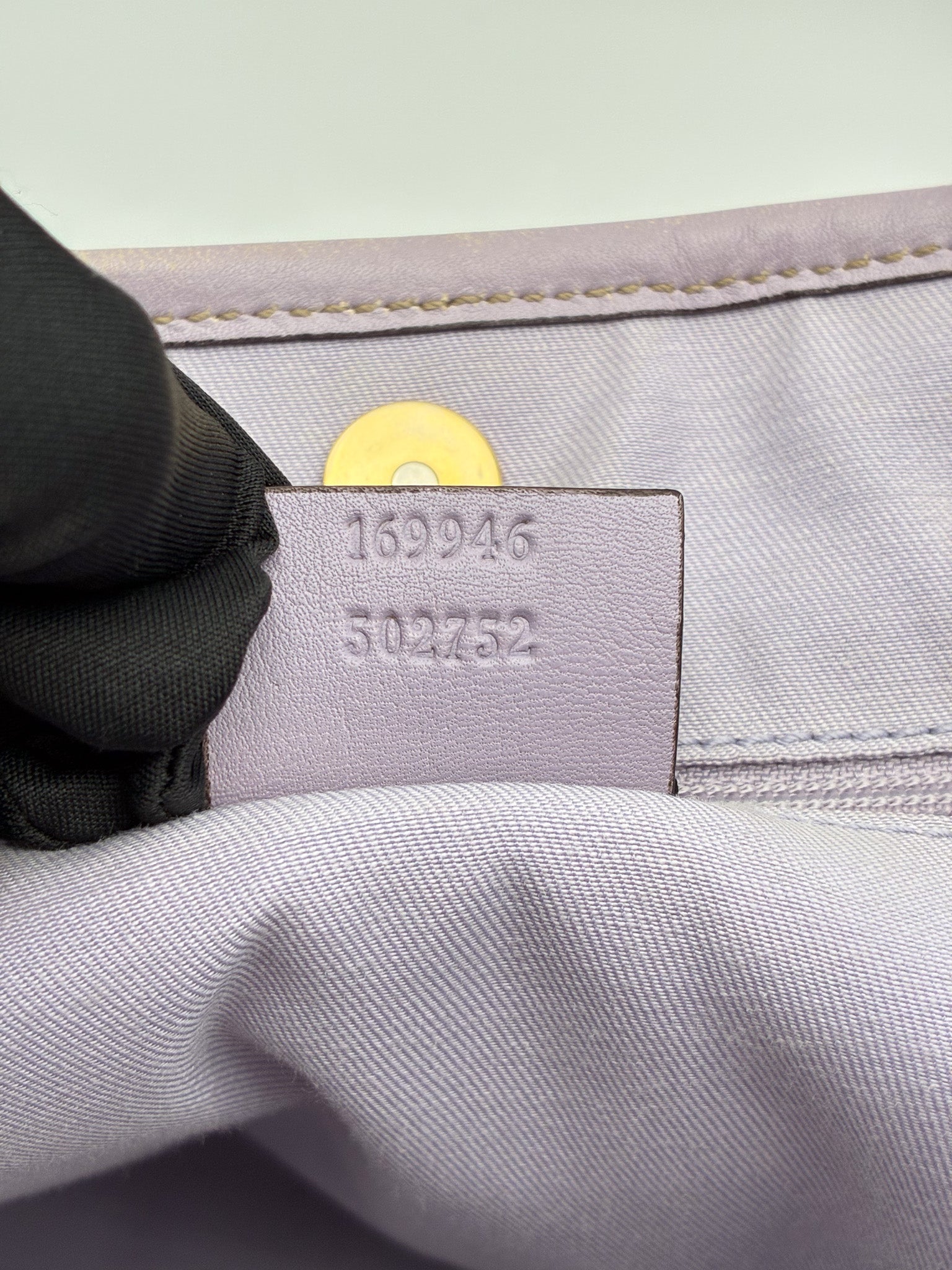 Gucci GG Canvas Small Britt Tote Handbag