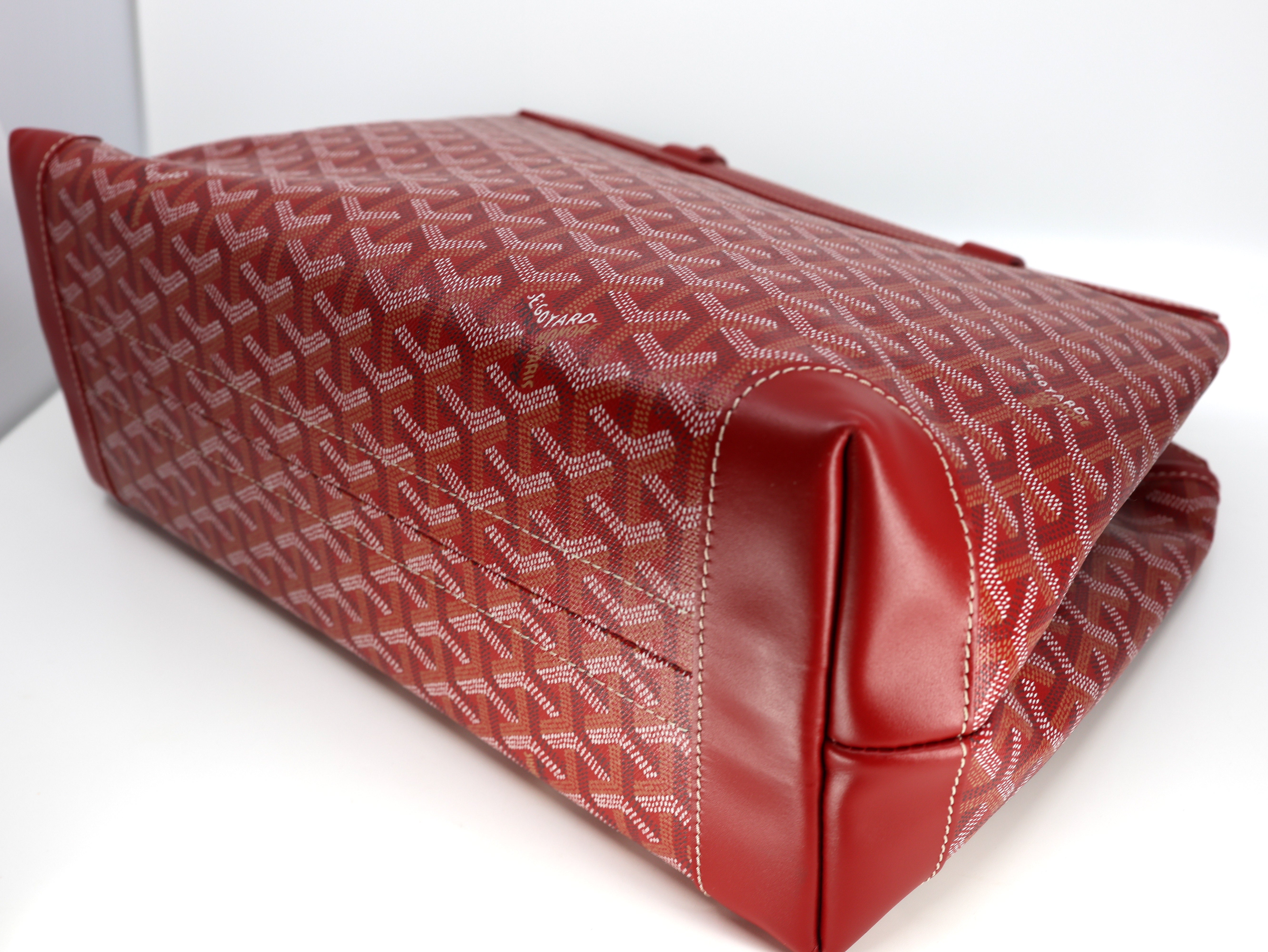 Goyard  Goyardine Bellechasse PM Red