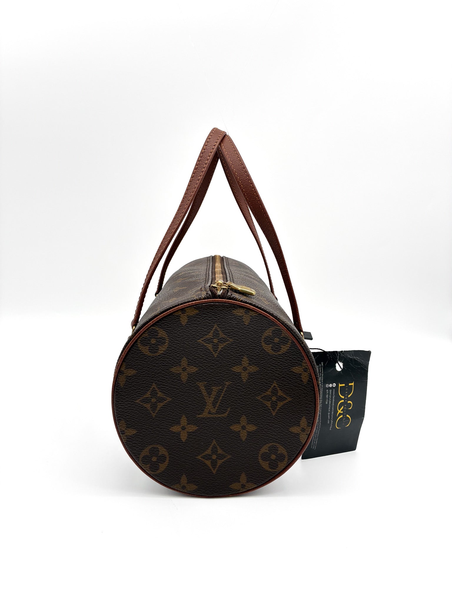 Louis Vuitton Monogram Papillon 26 Handbag Vintage