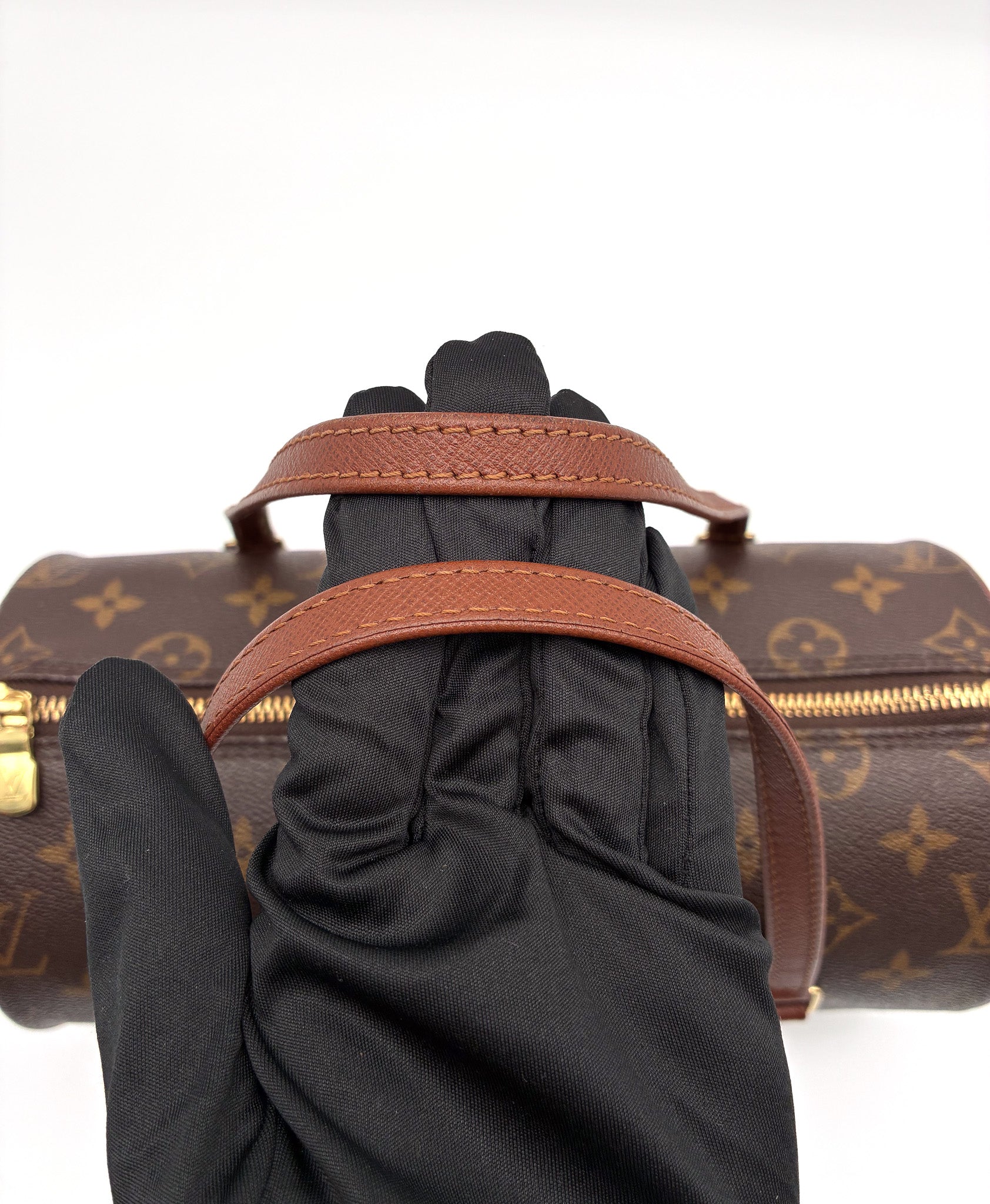 Louis Vuitton Monogram Papillon 26 Handbag Vintage