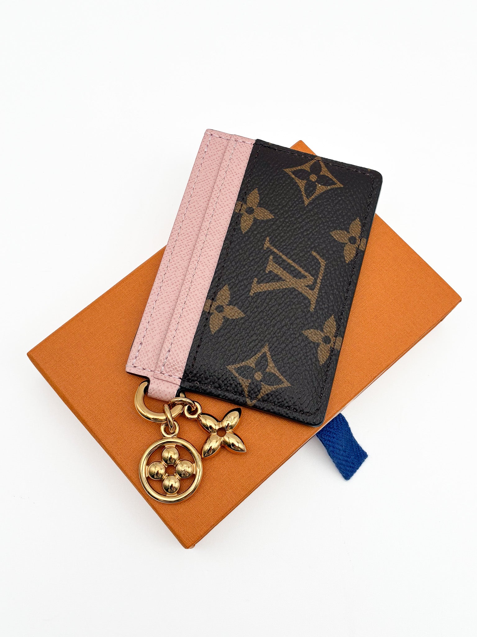 Louis Vuitton Card Holder Charm Rose Ballerina