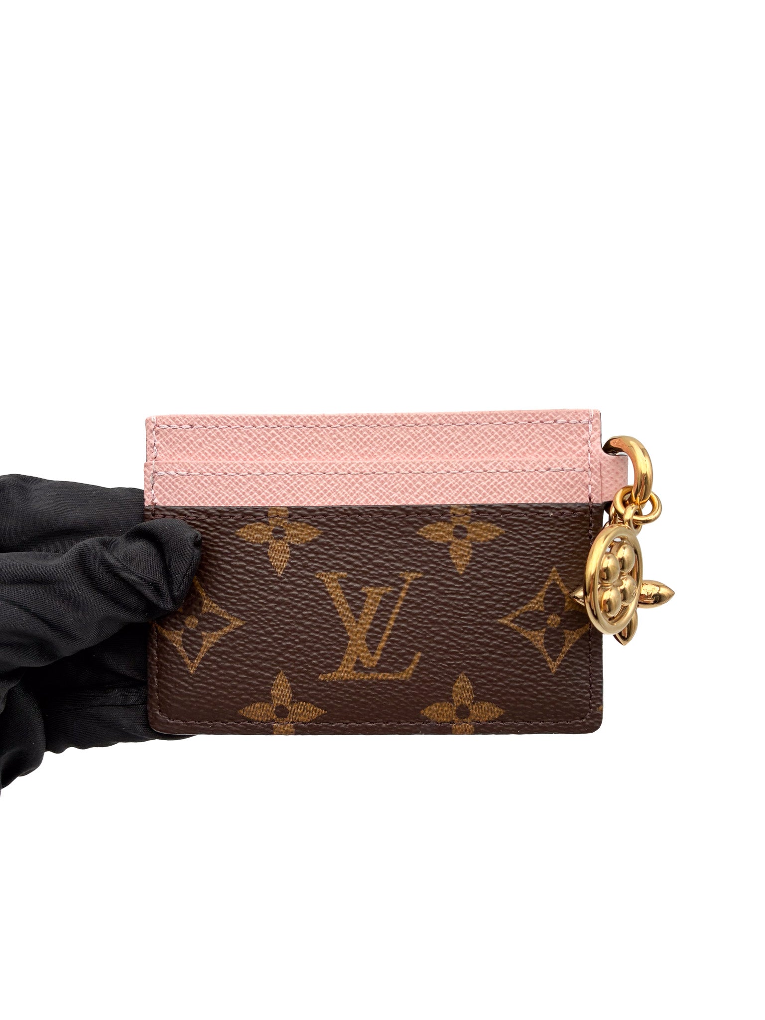 Louis Vuitton Card Holder Charm Rose Ballerina