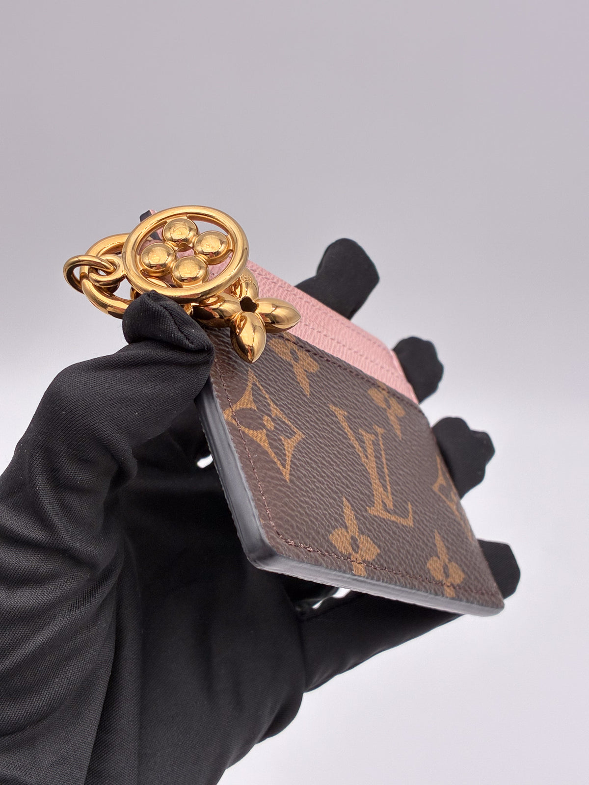 Louis Vuitton Card Holder Charm Rose Ballerina