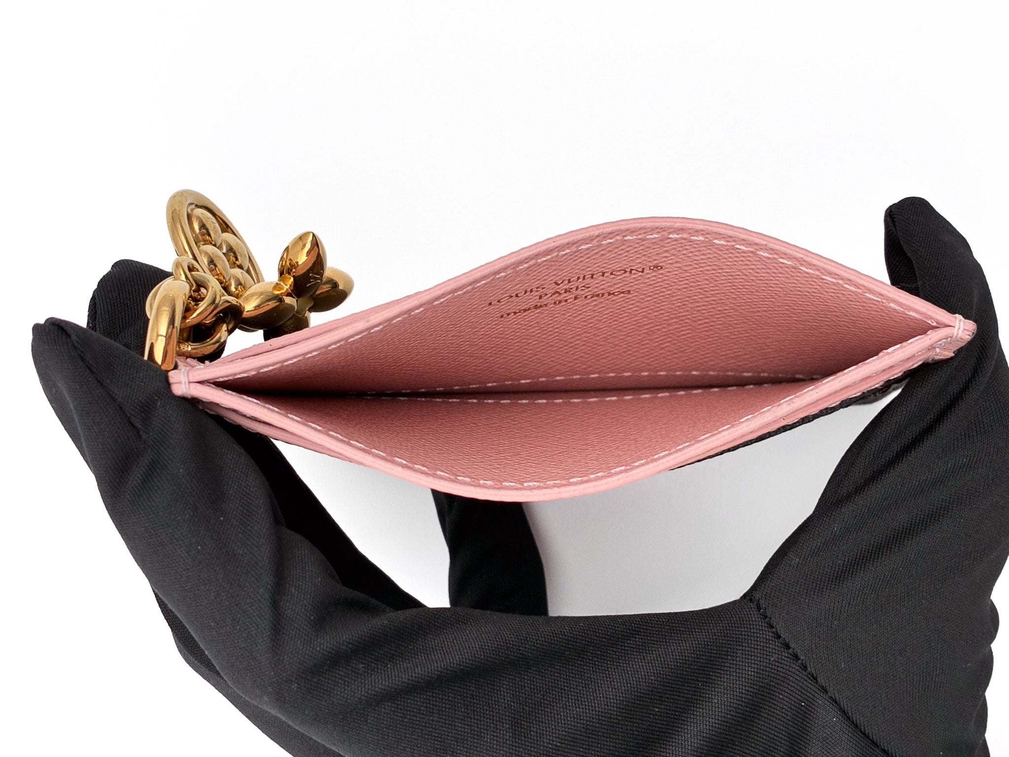 Louis Vuitton Card Holder Charm Rose Ballerina