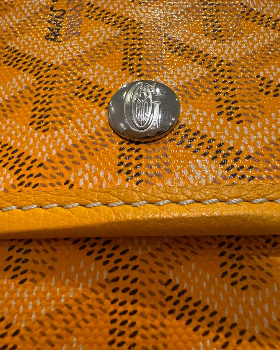 Goyard  Goyardine Saint Louis PM Yellow
