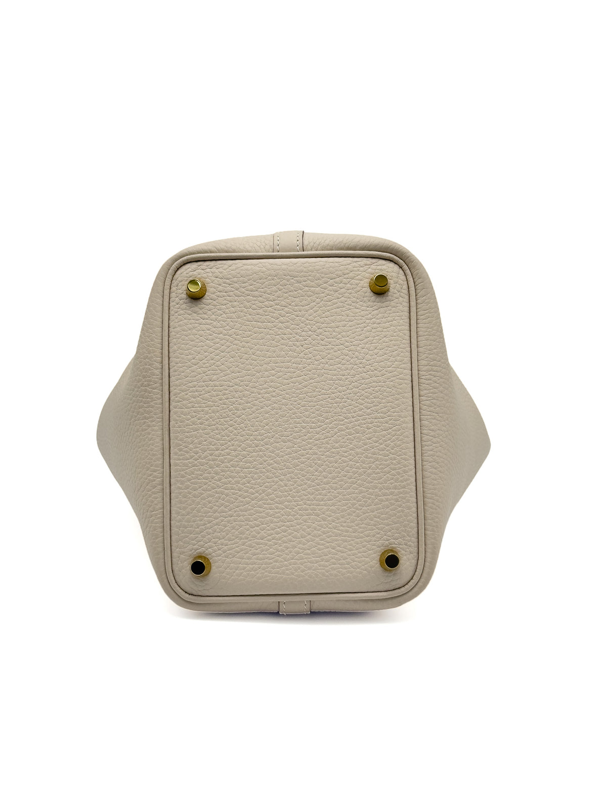Hermes Picotin Clemence Lock 18 in light craie