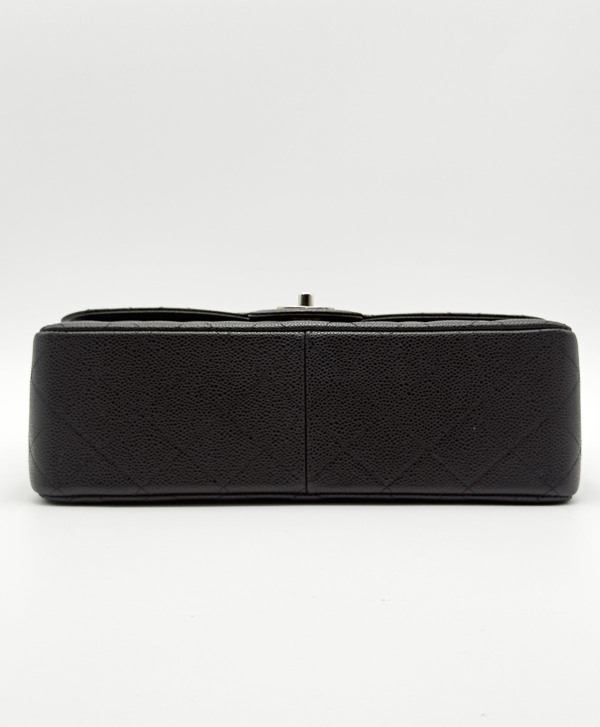 Chanel Jumbo Double Flap Black Caviar Quilted SHW