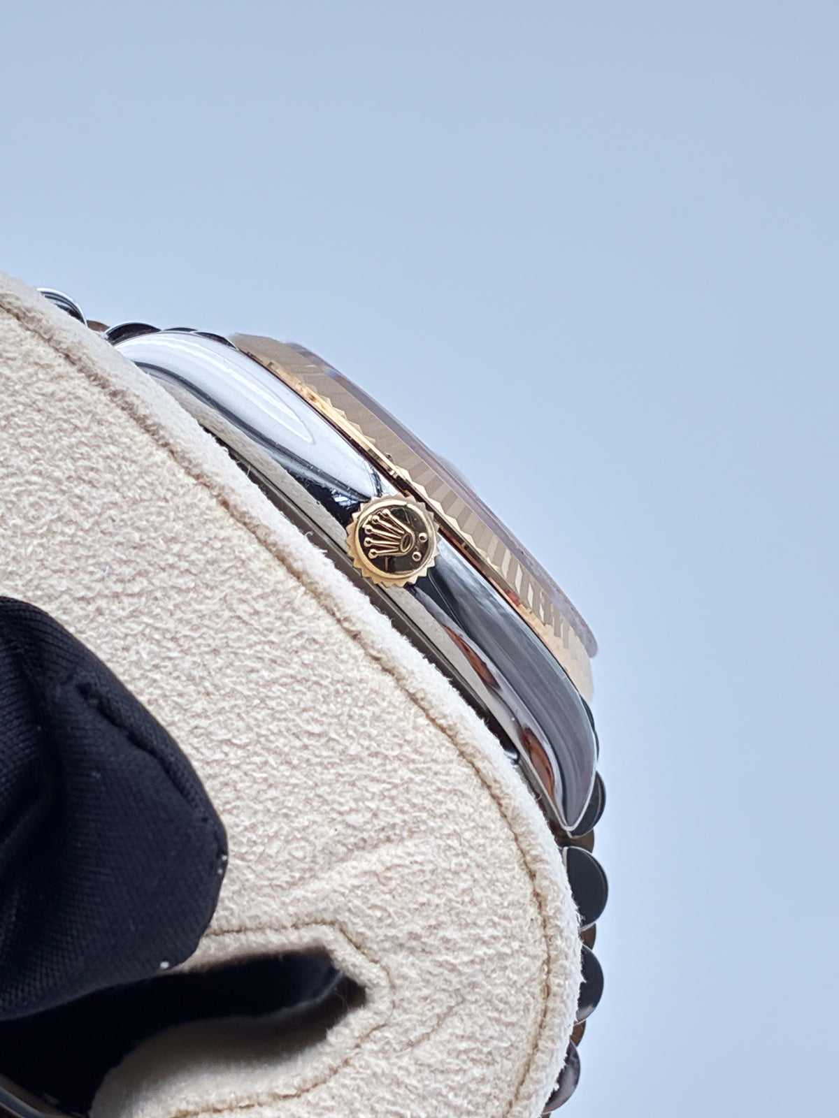 Rolex Datejust Two-Toned YellowGold fluted bezel 36mm jubilee bracelet