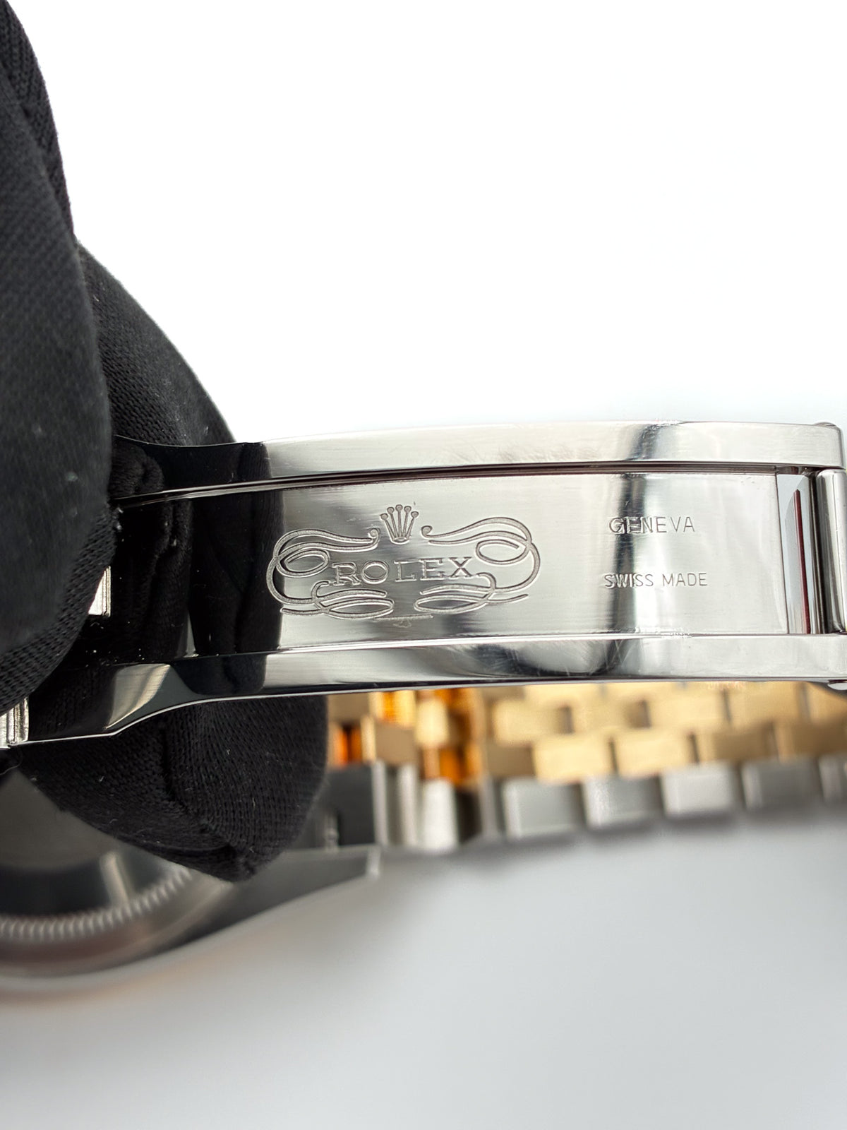 Rolex Datejust Two-Toned YellowGold fluted bezel 36mm jubilee bracelet