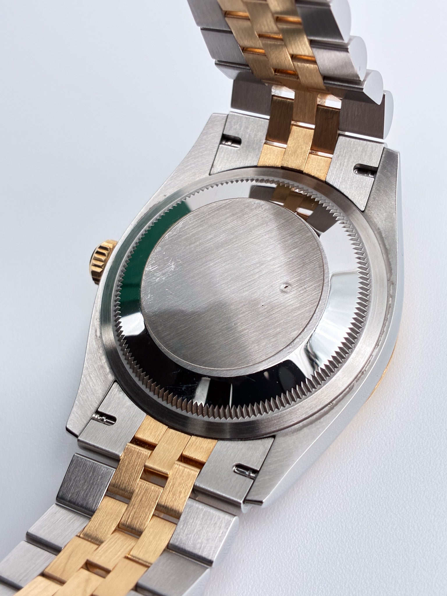 Rolex Datejust Two-Toned YellowGold fluted bezel 36mm jubilee bracelet