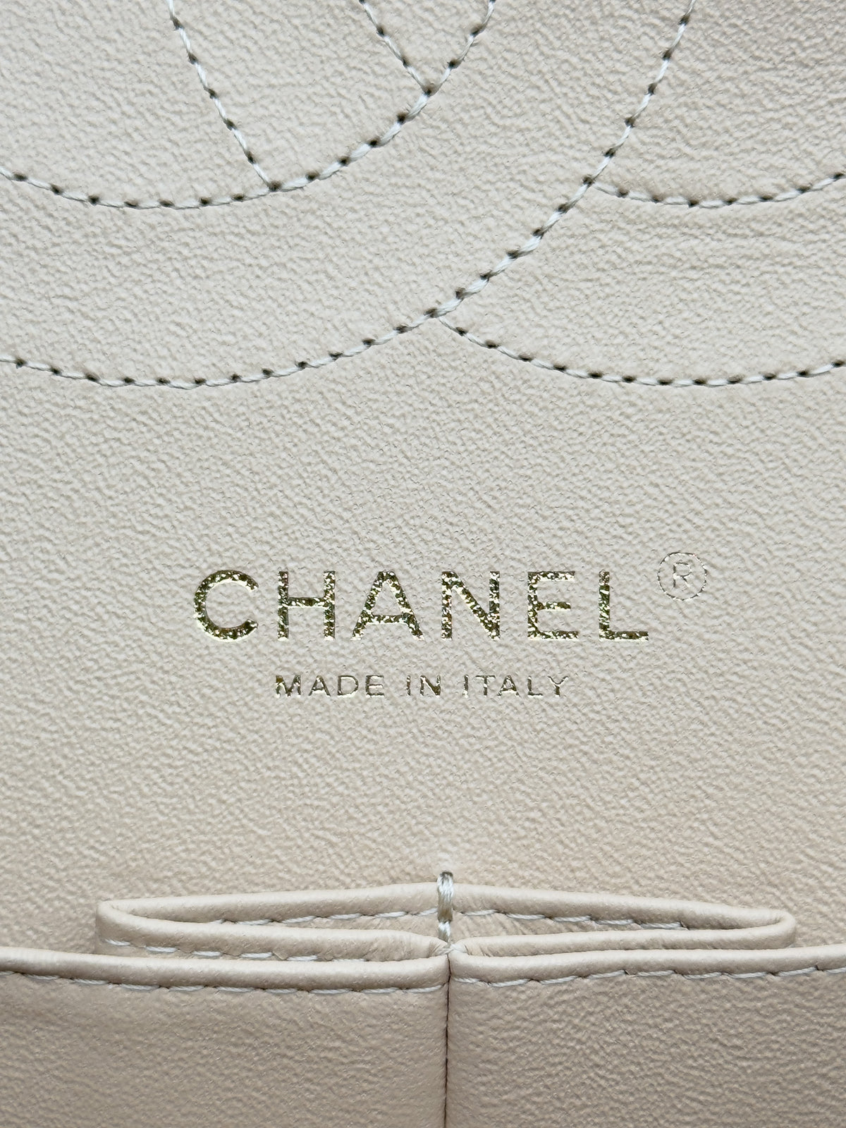Chanel Beige Double Flap Caviar Leather GHW